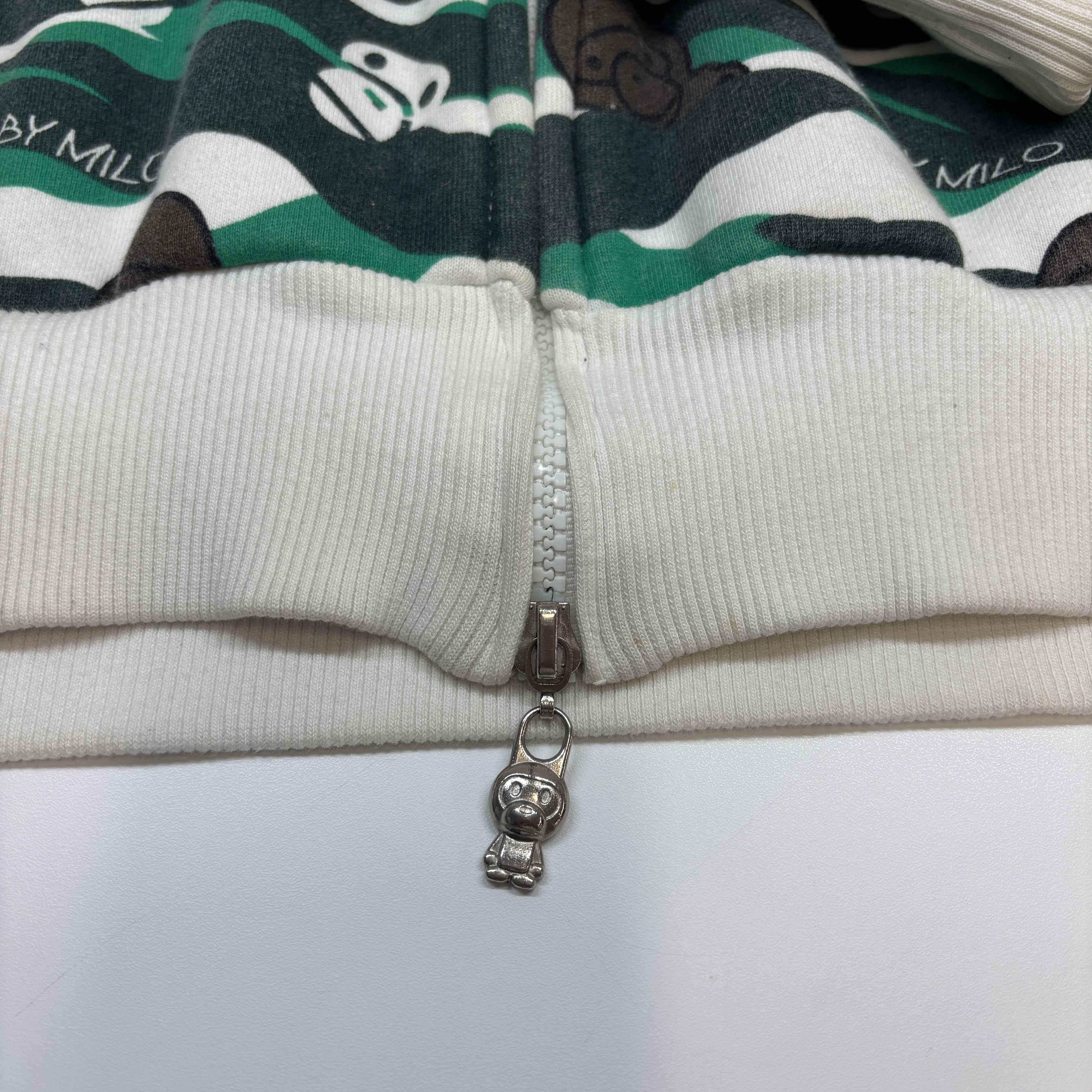 Men's Baby Milo Hoodie Green Size S