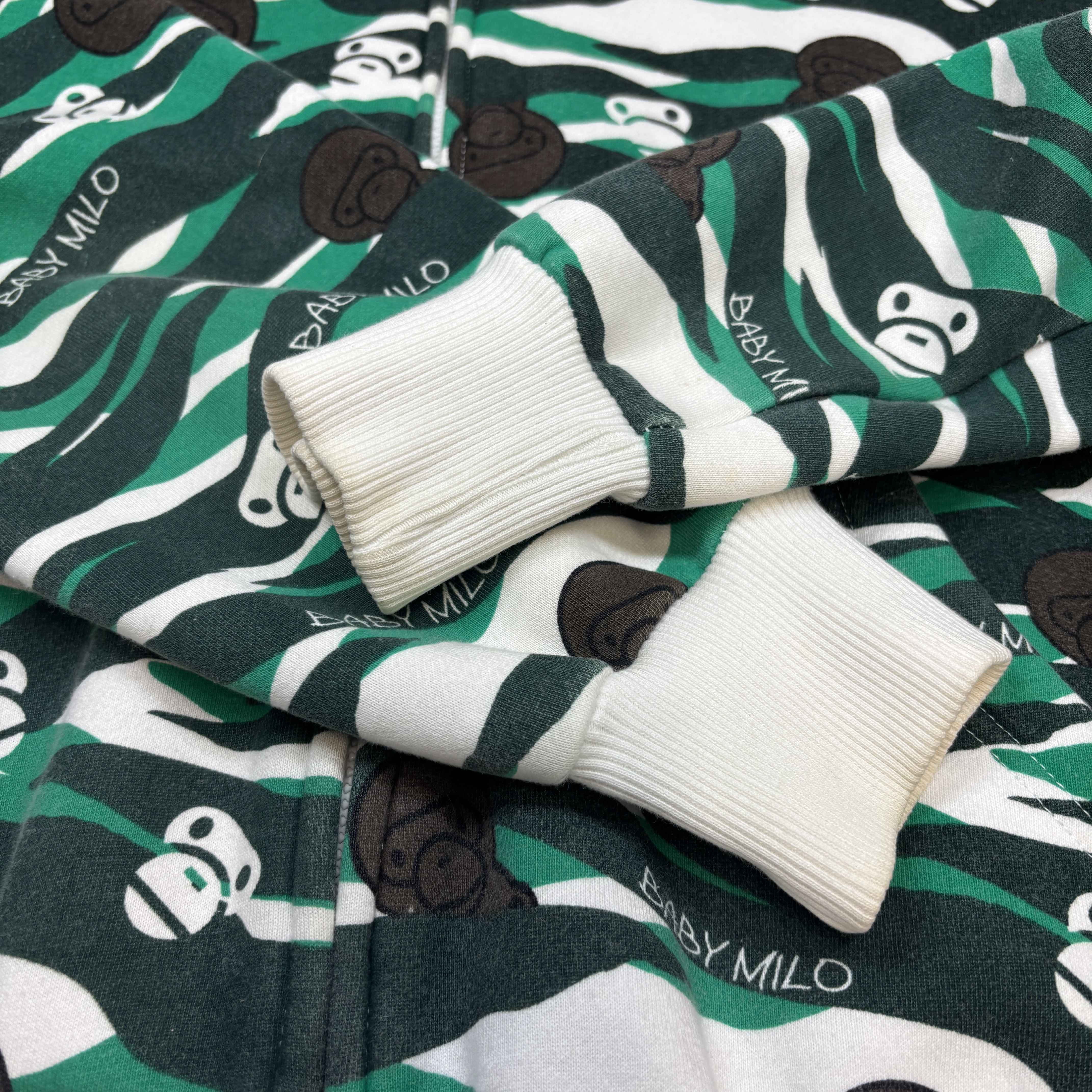 Men's Baby Milo Hoodie Green Size S