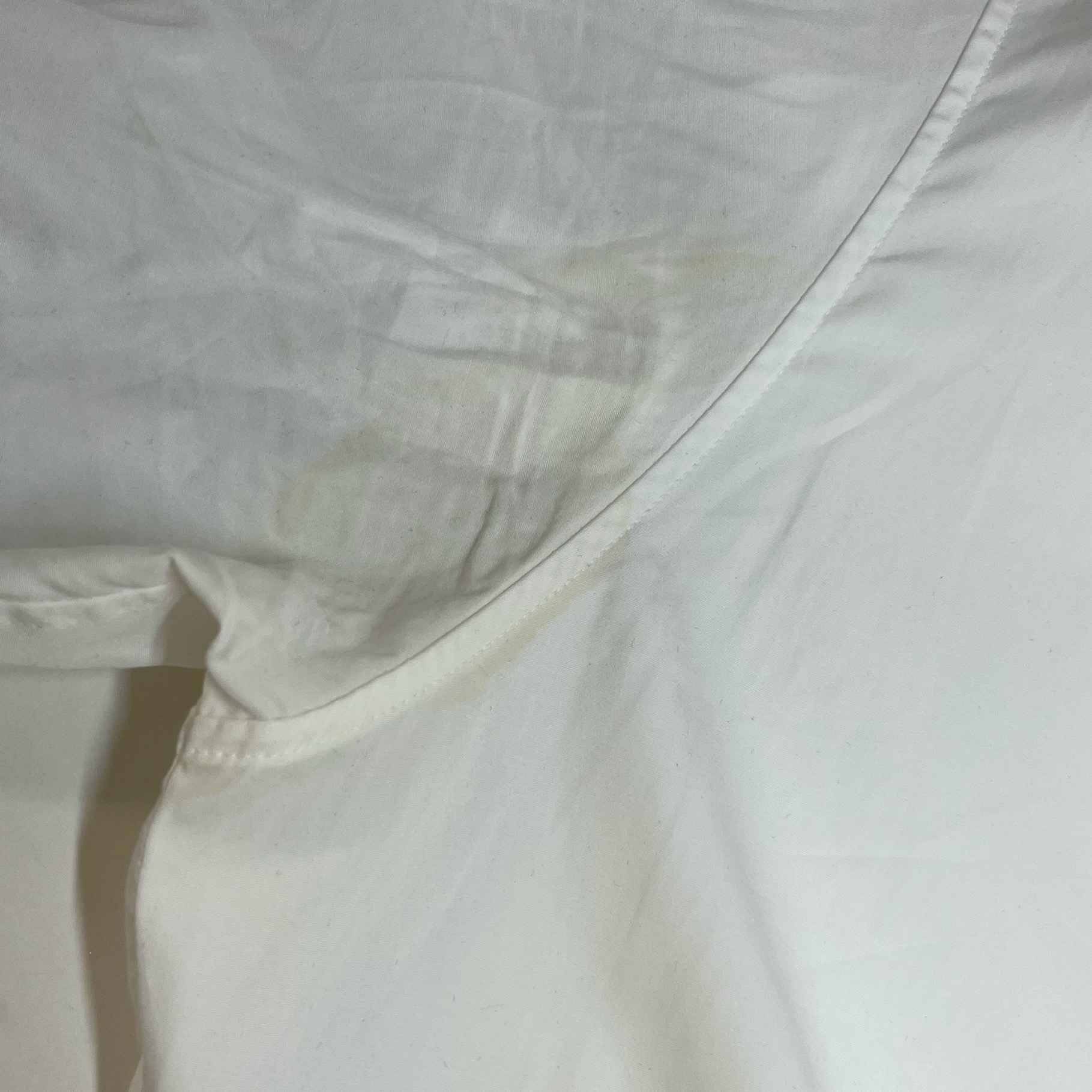 Men's Embroidered Bee Long Sleeve Shirt White Size IT 46 / UK S