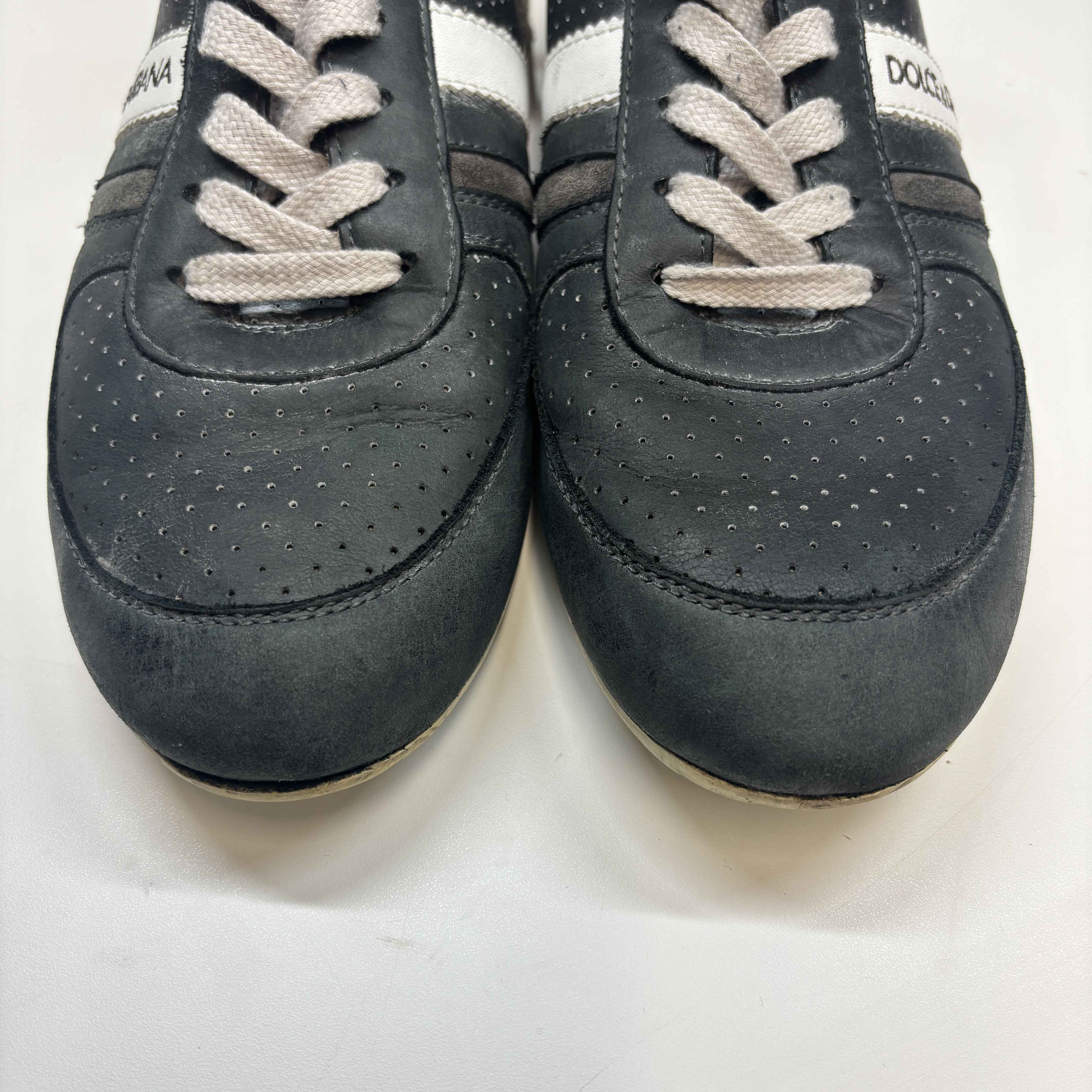 Men's Logo Low Trainers Black Size EU 41 / UK 7