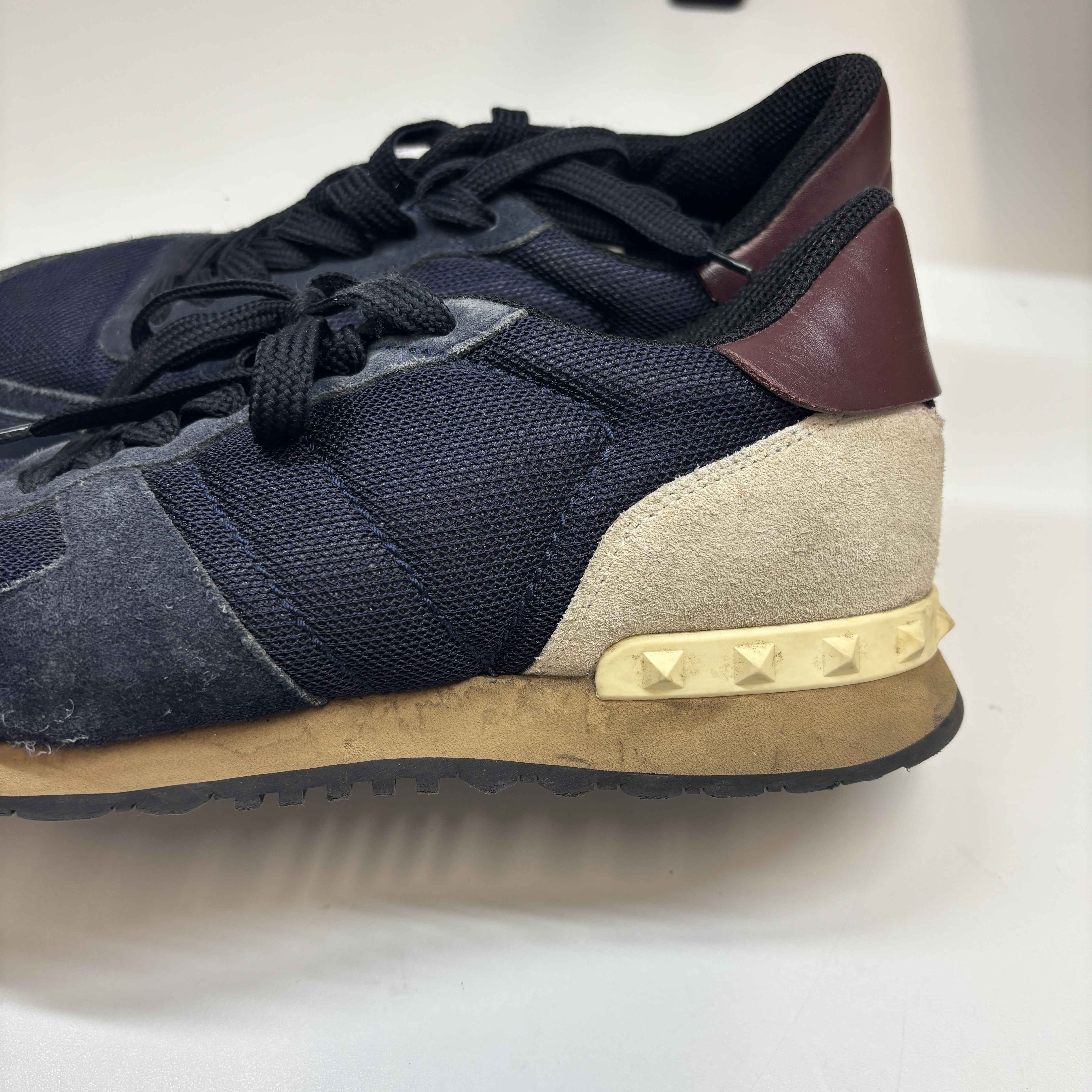 Men's Rockrunner Low Trainers Navy Size EU 42 / UK 8