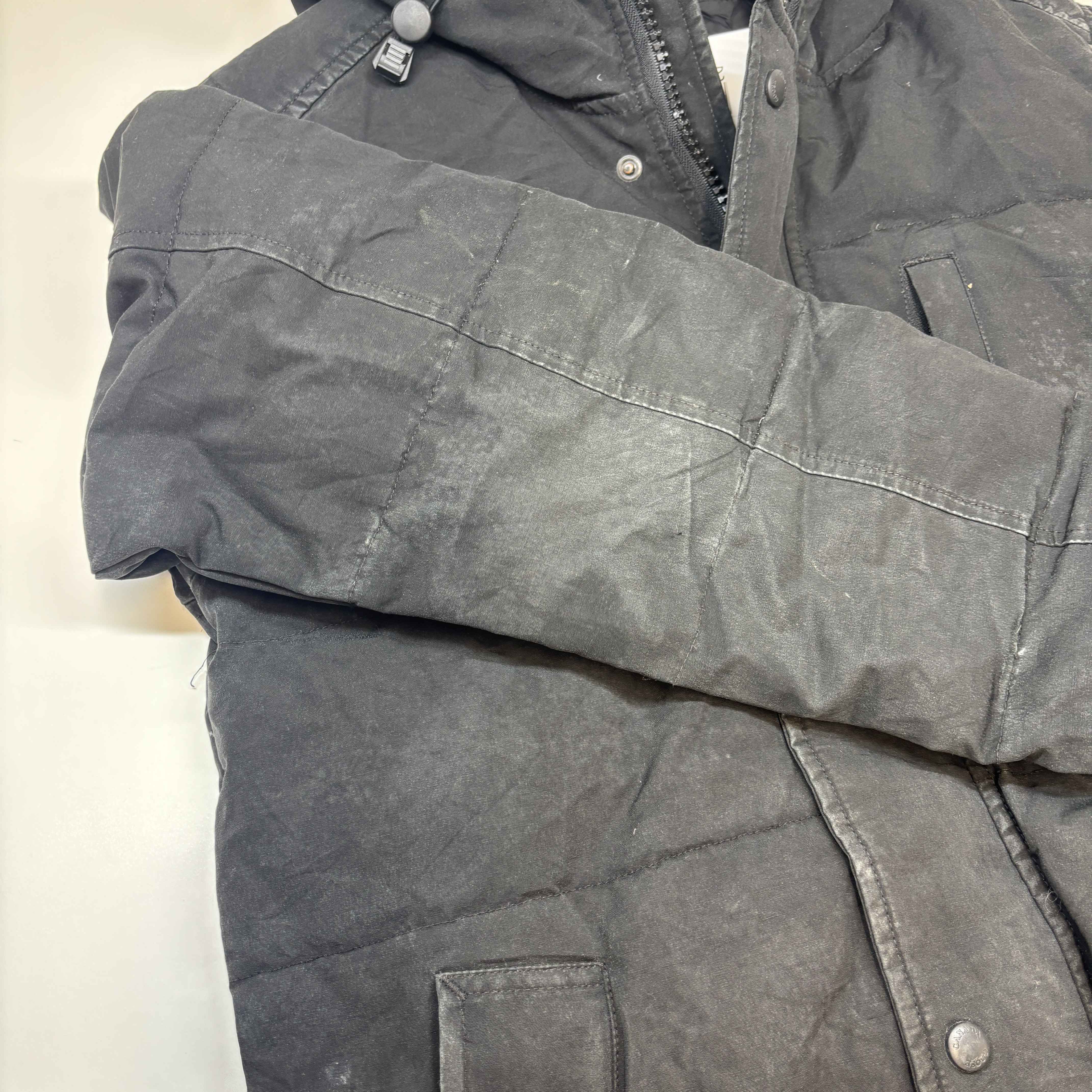 Men's Shelburne Parka Down Jacket Black Size M