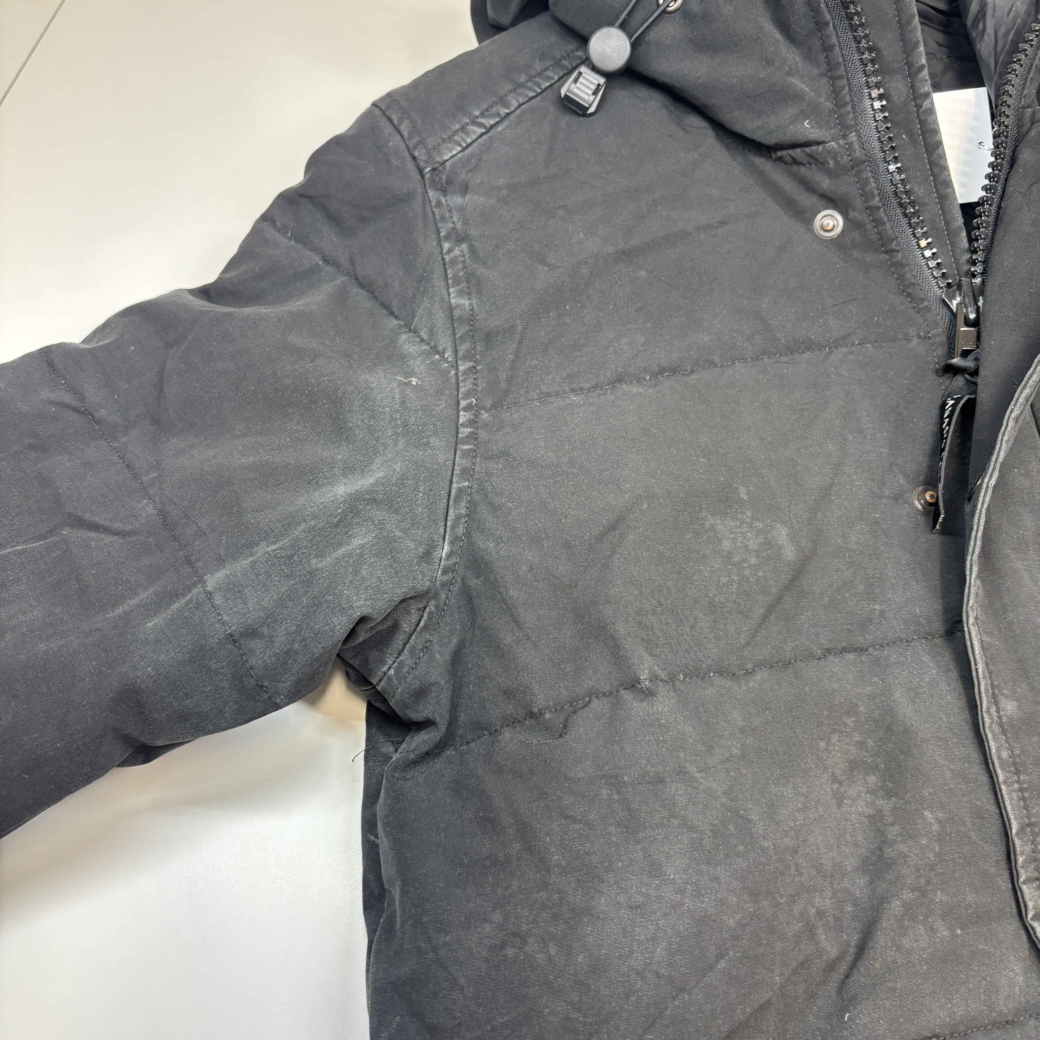 Men's Shelburne Parka Down Jacket Black Size M