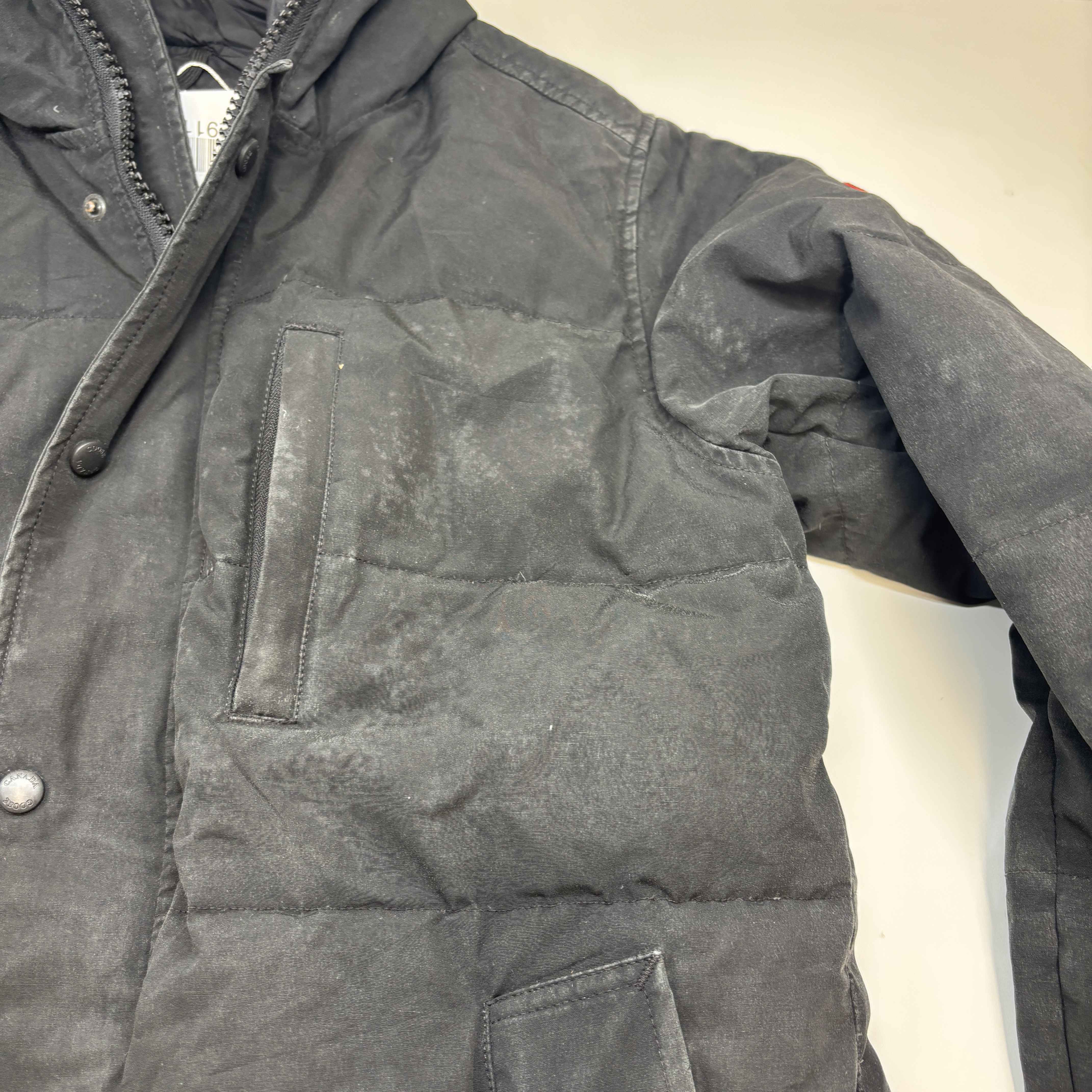 Men's Shelburne Parka Down Jacket Black Size M