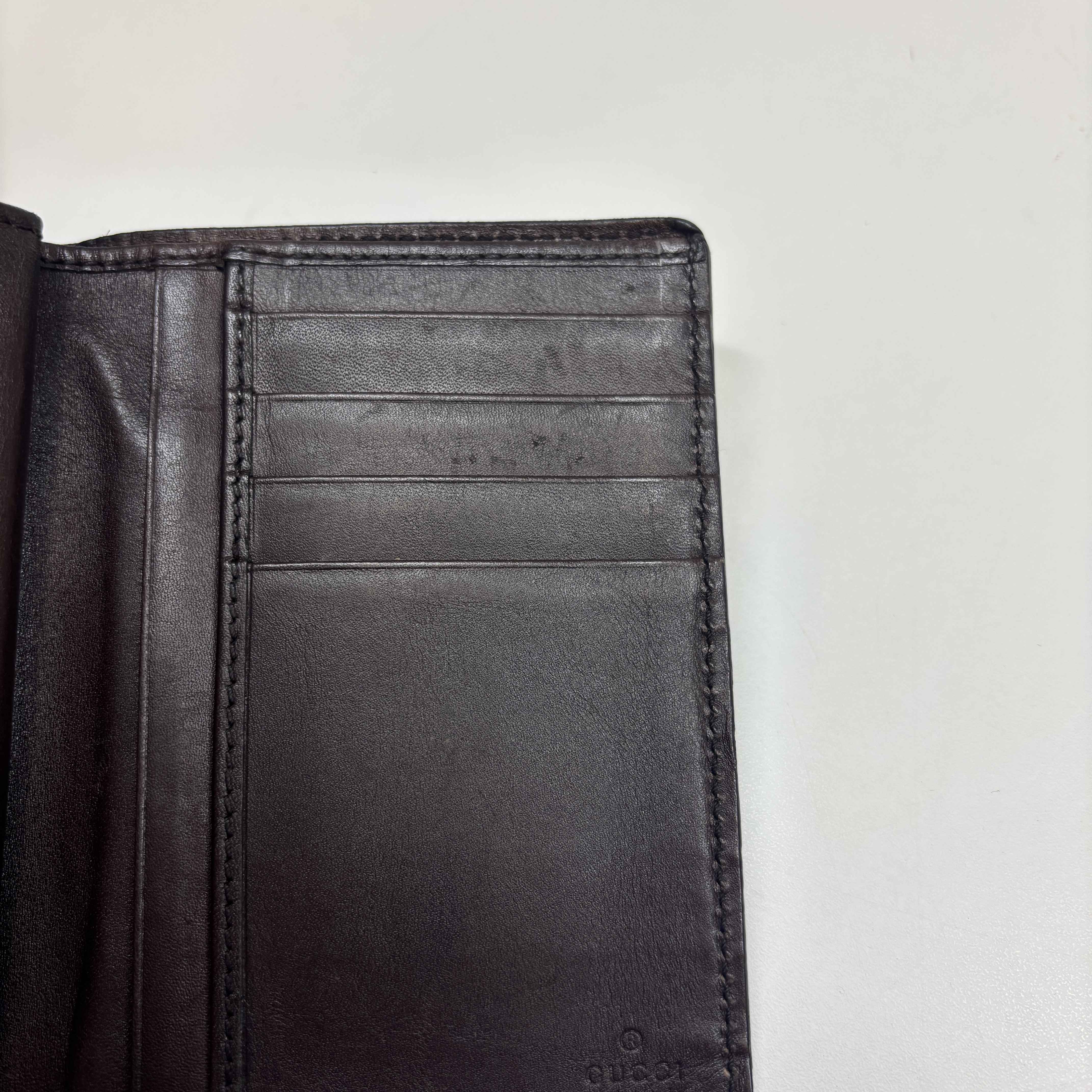 Men's Gg Supreme Wallet Brown