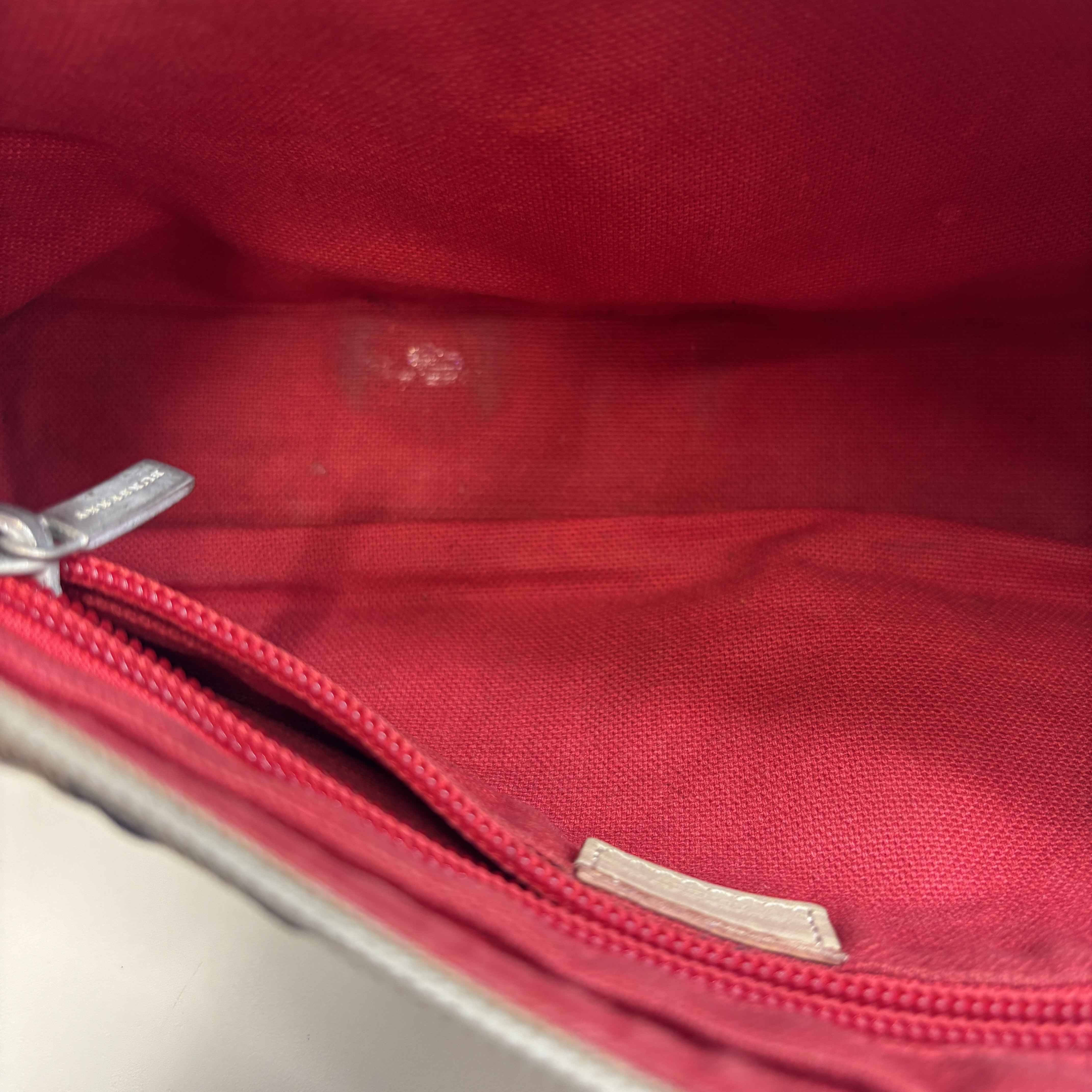 Women's Checkered Shoulder Bag Beige