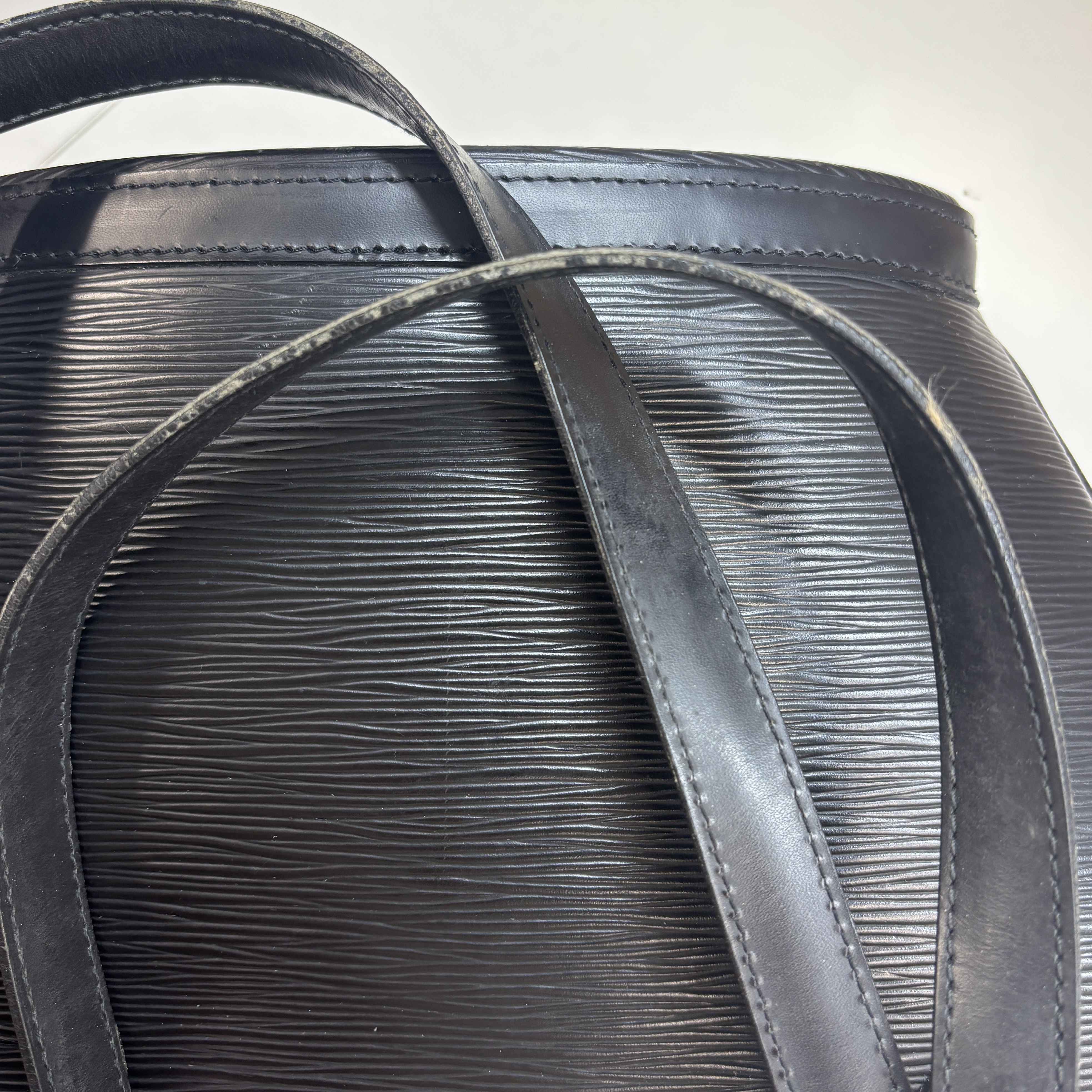 Women's Epi St Jacques Handbag Black