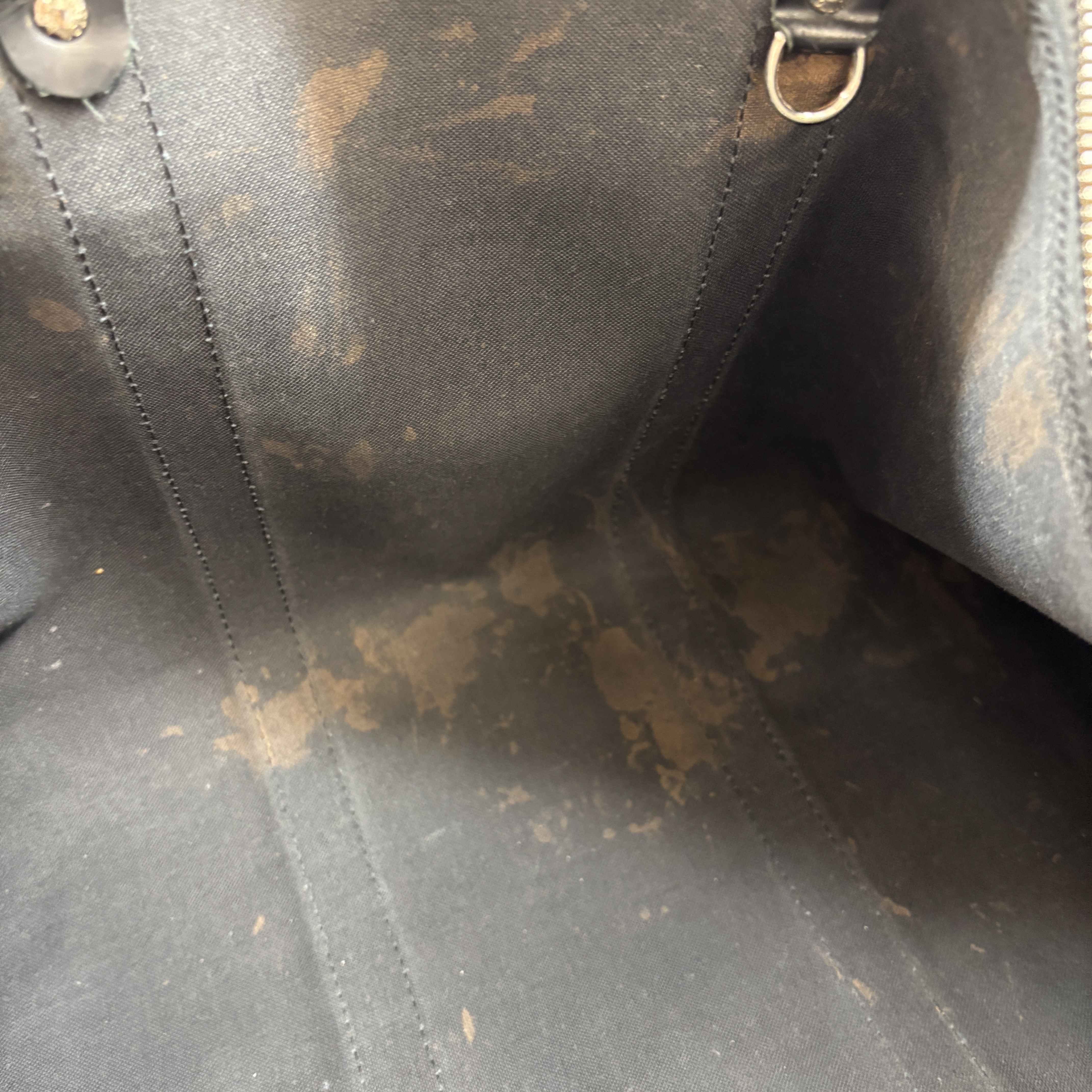 Men's Damier Graphite Keepall Bandoulière 55 Bag Grey