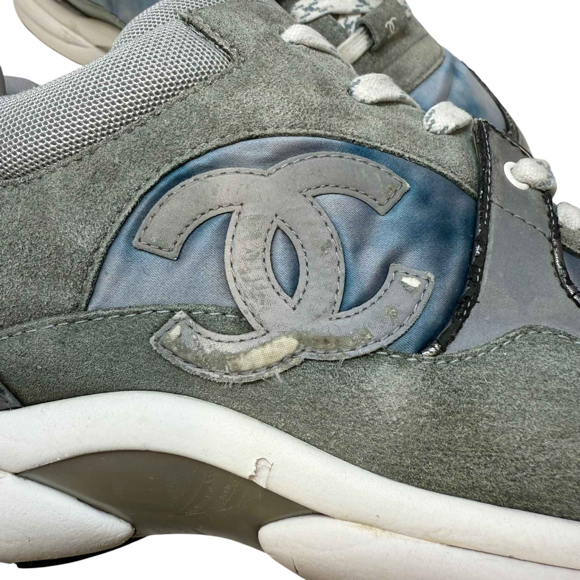 Men's Cc Runners Low Trainers Green Size EU 44 / UK 10