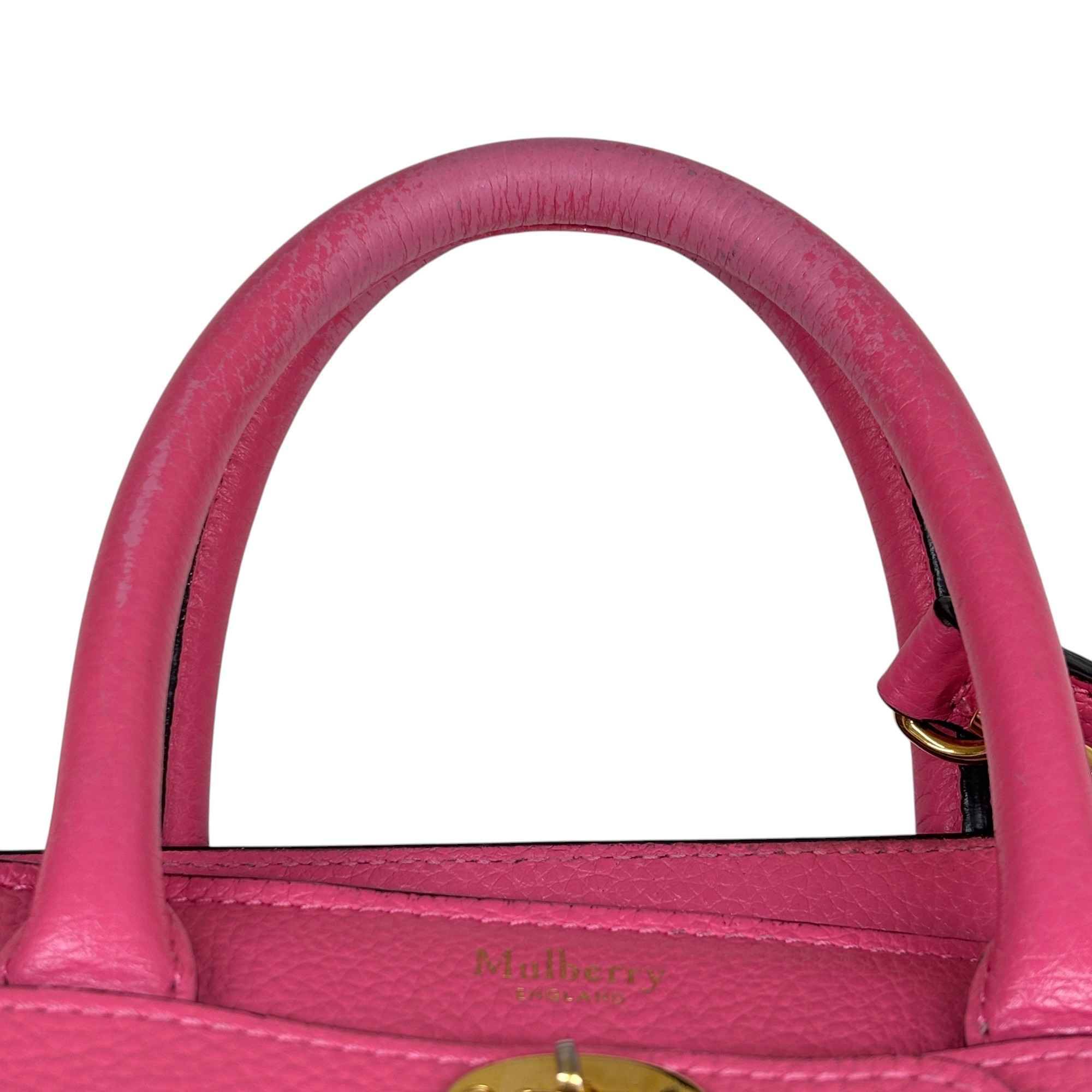 Women's Small Bayswater Tote Bag Pink