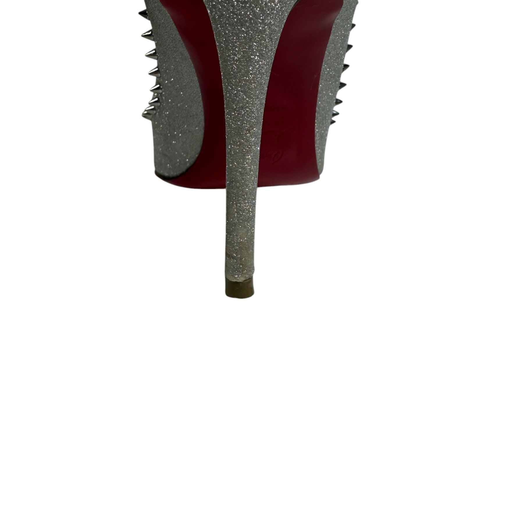 Women's Anjalina Heels Silver Size EU 39 / UK 6