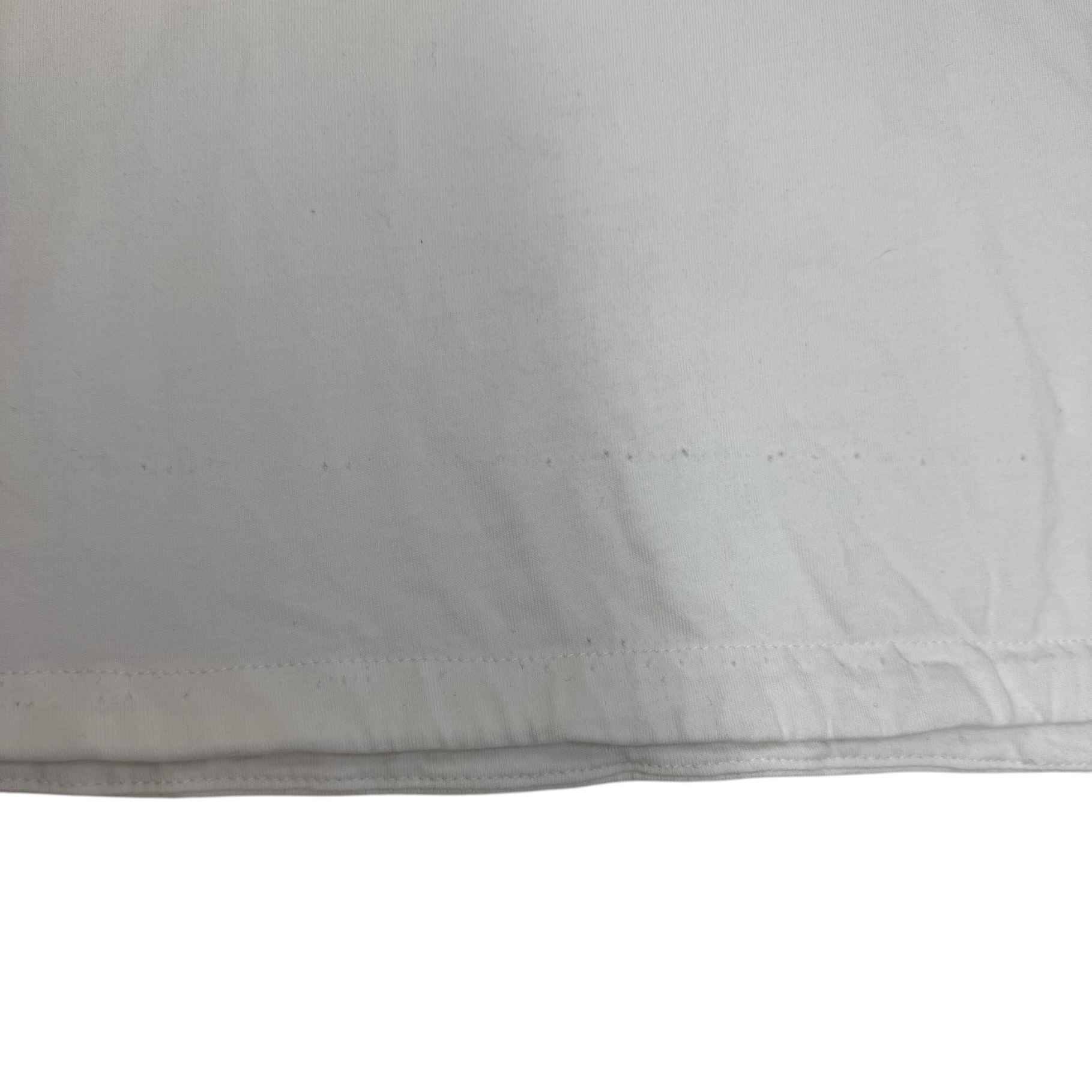 Men's Logo Print T-Shirt White Size S