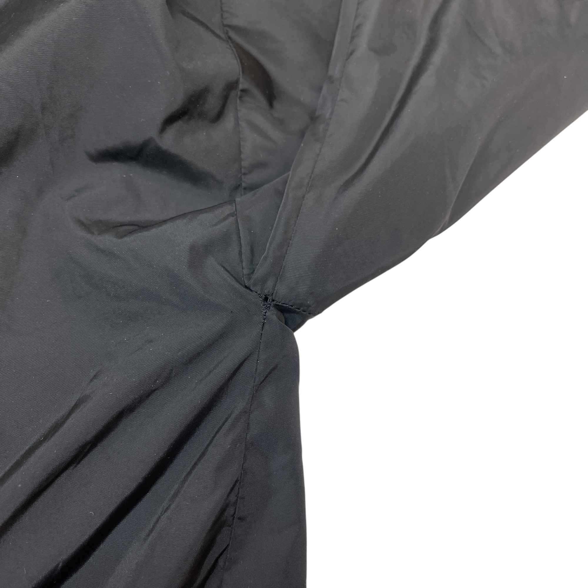 Men's Logo Print Windbreaker Black Size L