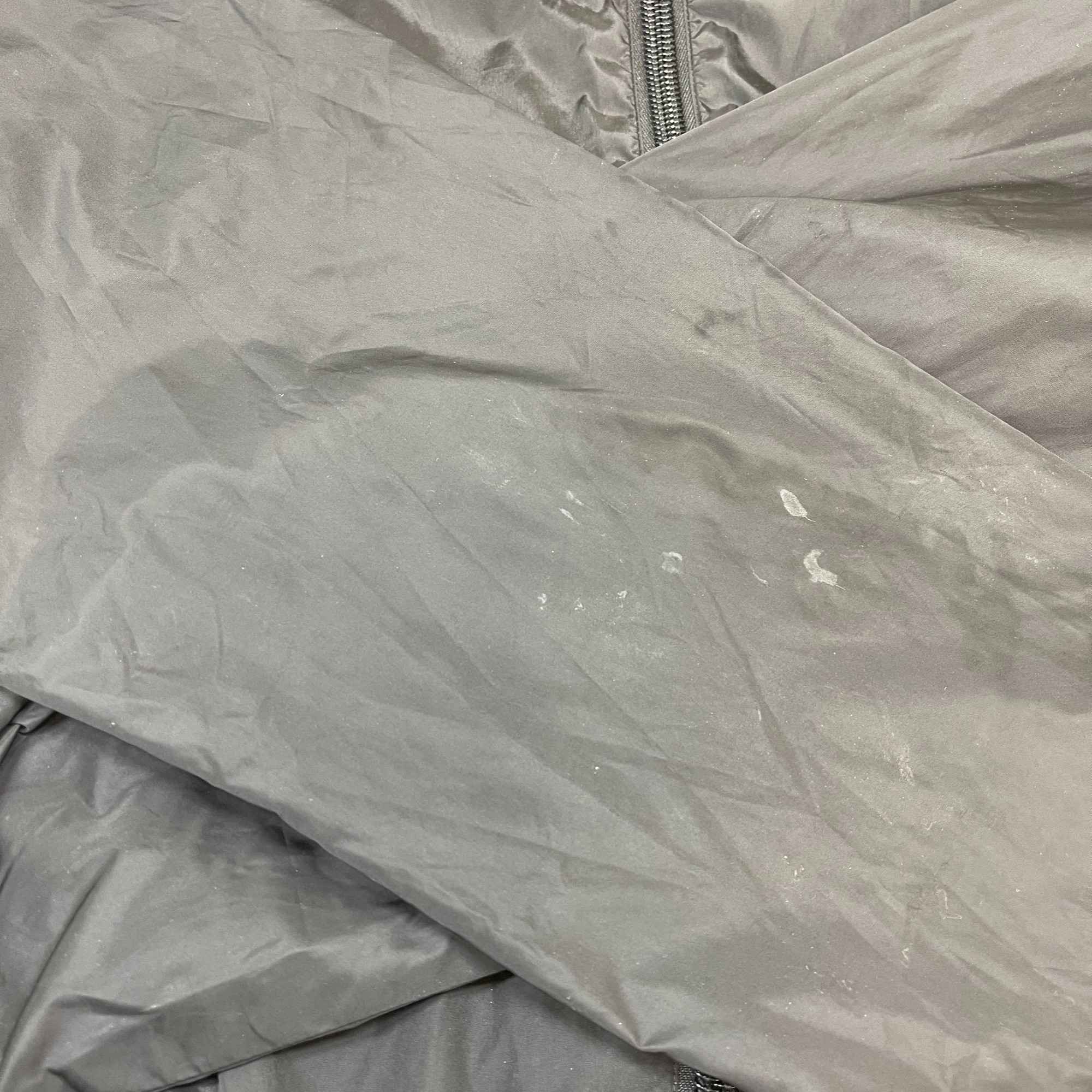 Men's Logo Print Windbreaker Black Size L