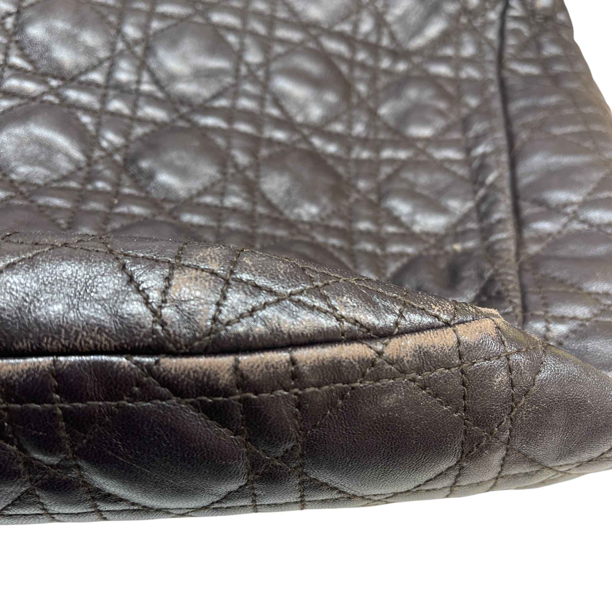 Women's Soft Cannage Shopper Bag Black