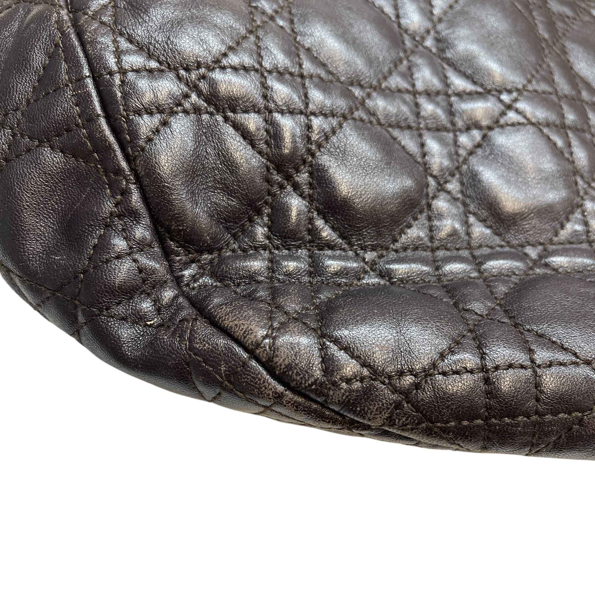 Women's Soft Cannage Shopper Bag Black