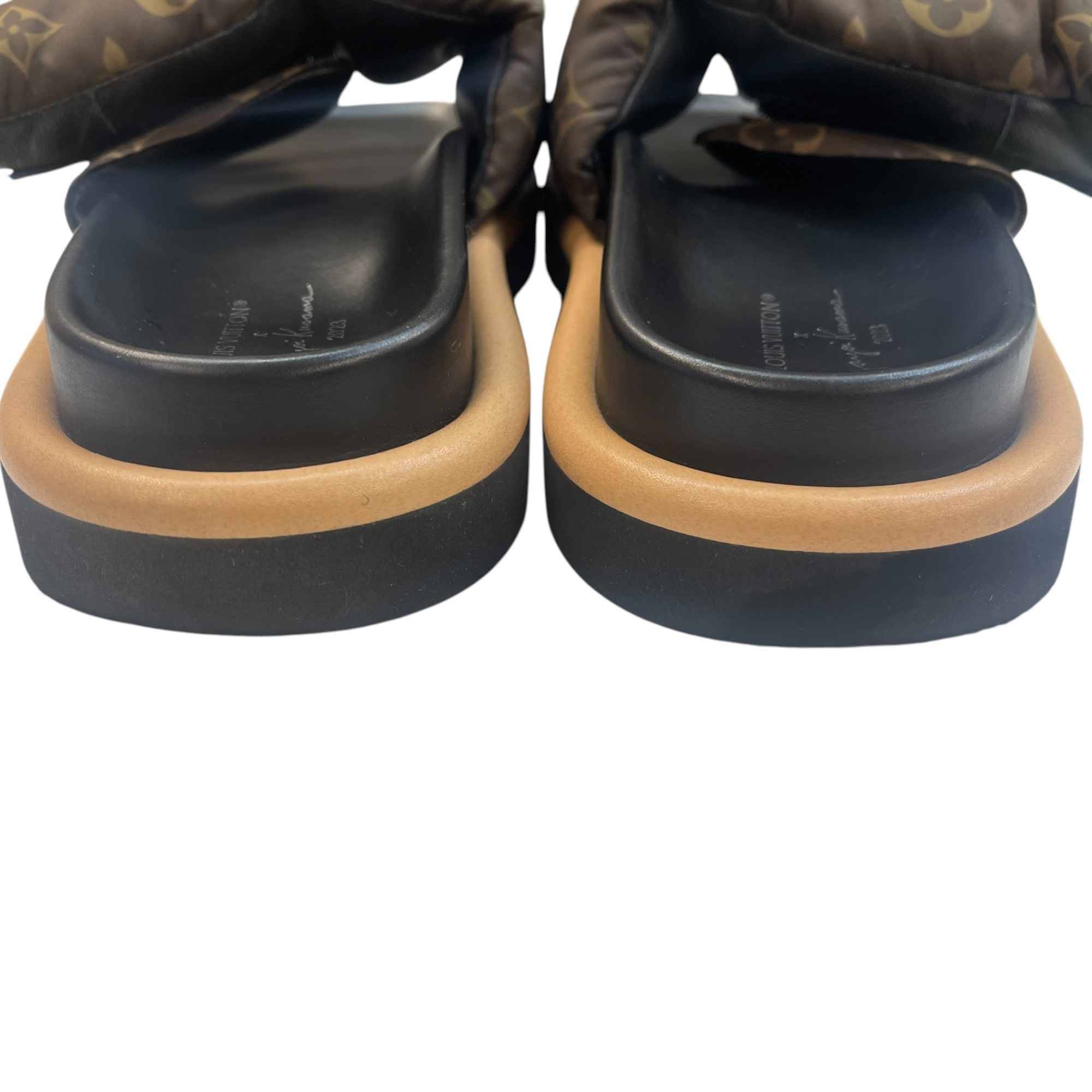 Women's Yayoi Kusama X Pillow Pool Slides Brown Size EU 40 / UK 7