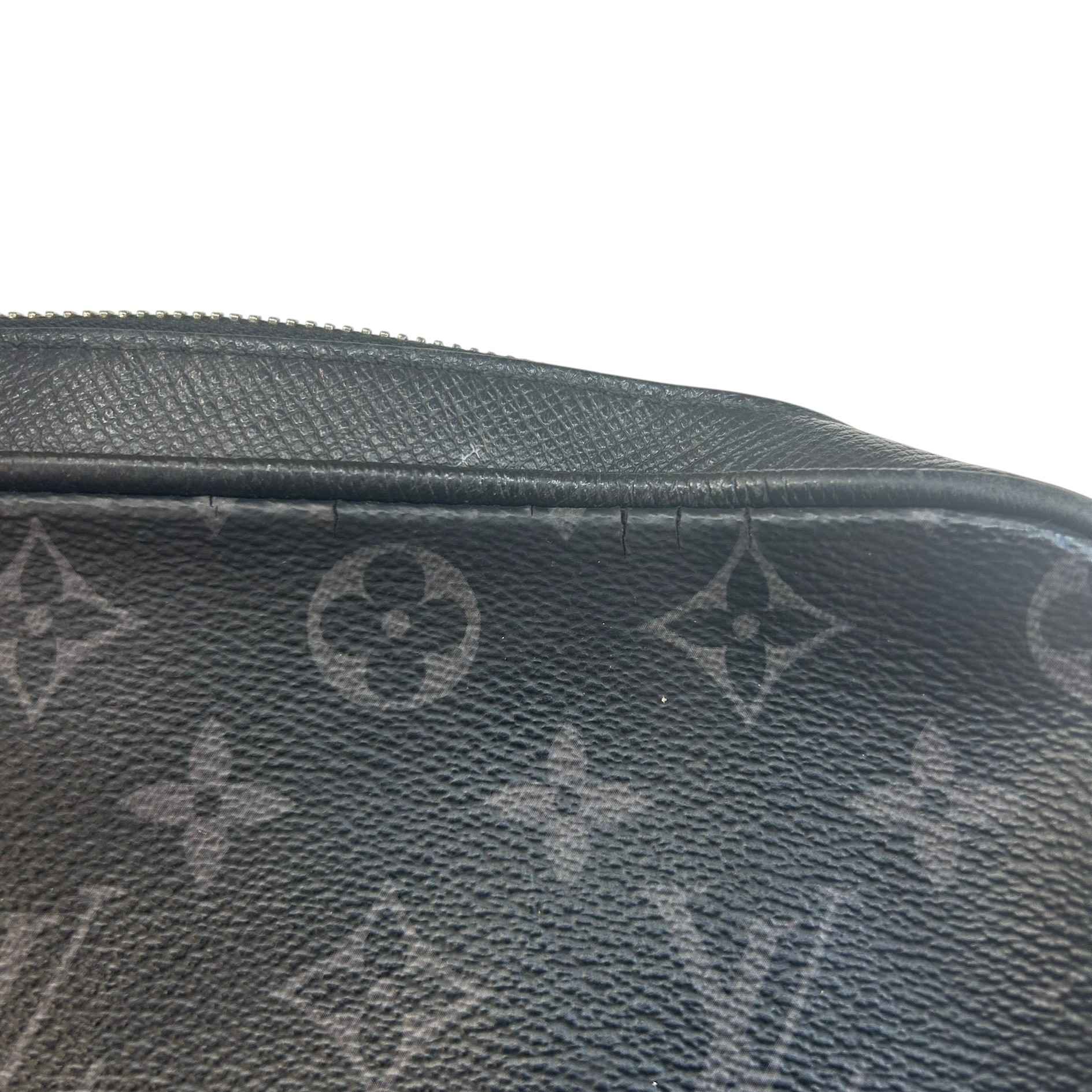 Men's Monogram Outdoor Messenger Bag Black