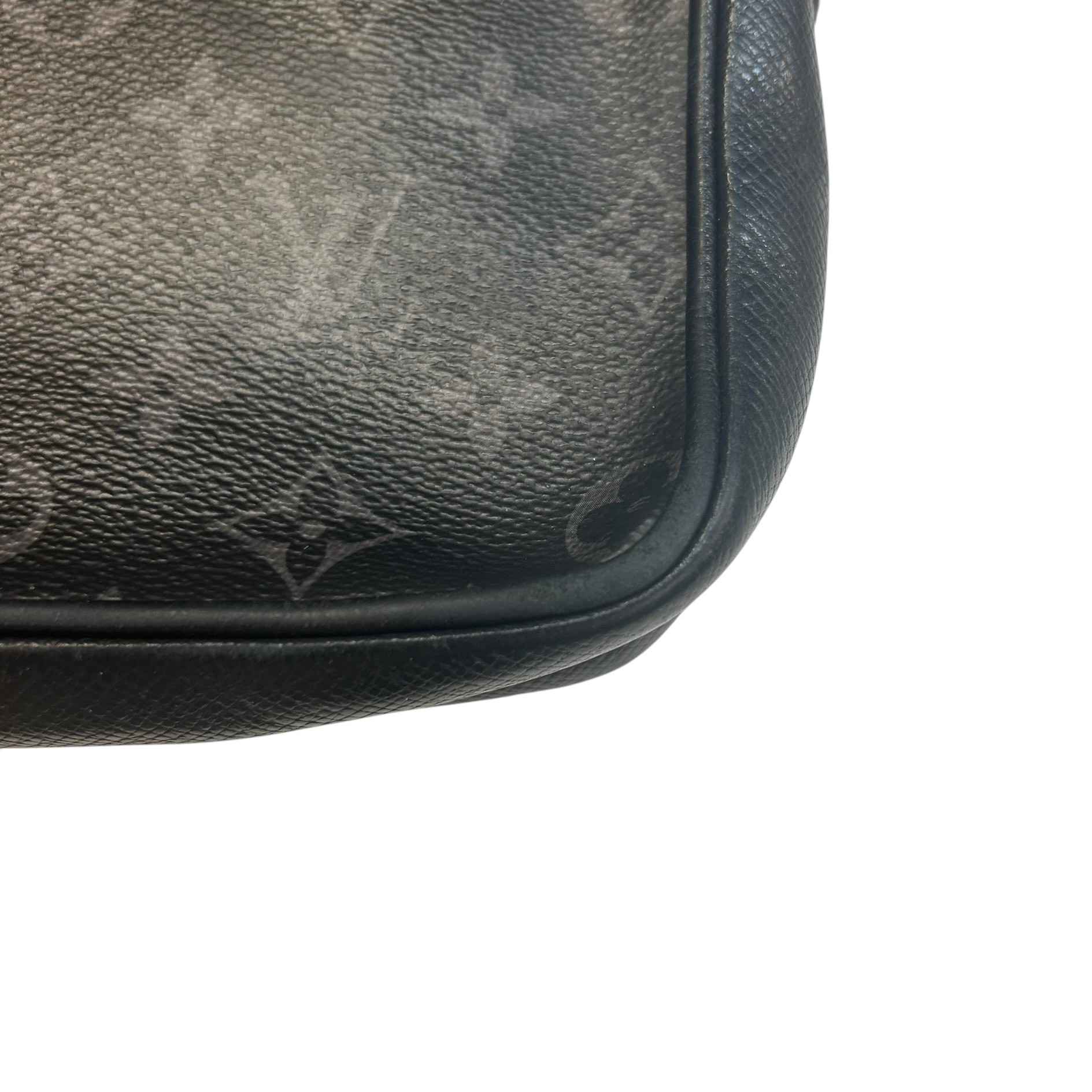 Men's Monogram Outdoor Messenger Bag Black