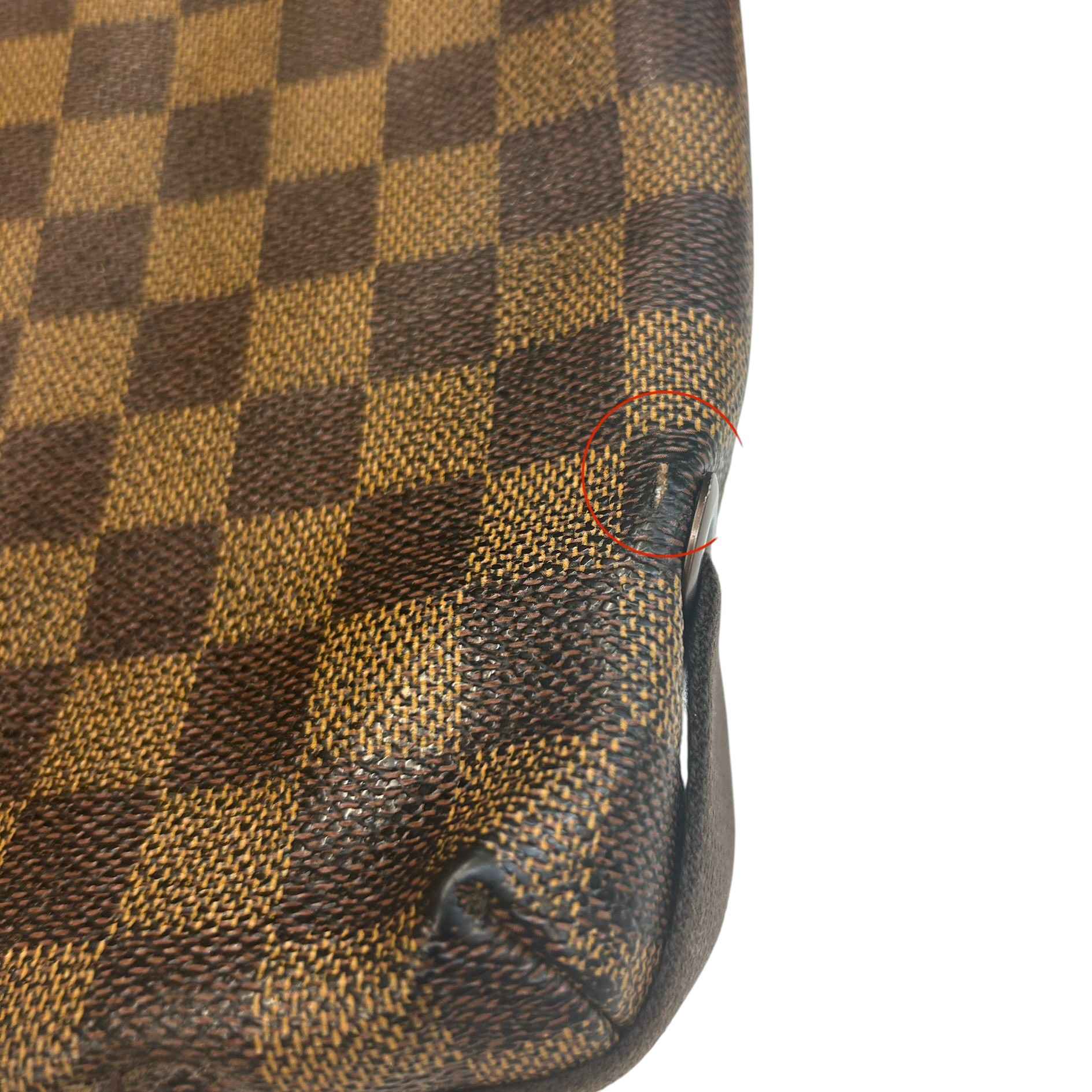 Men's Damier Brooklyn Pm Messenger Bag Brown