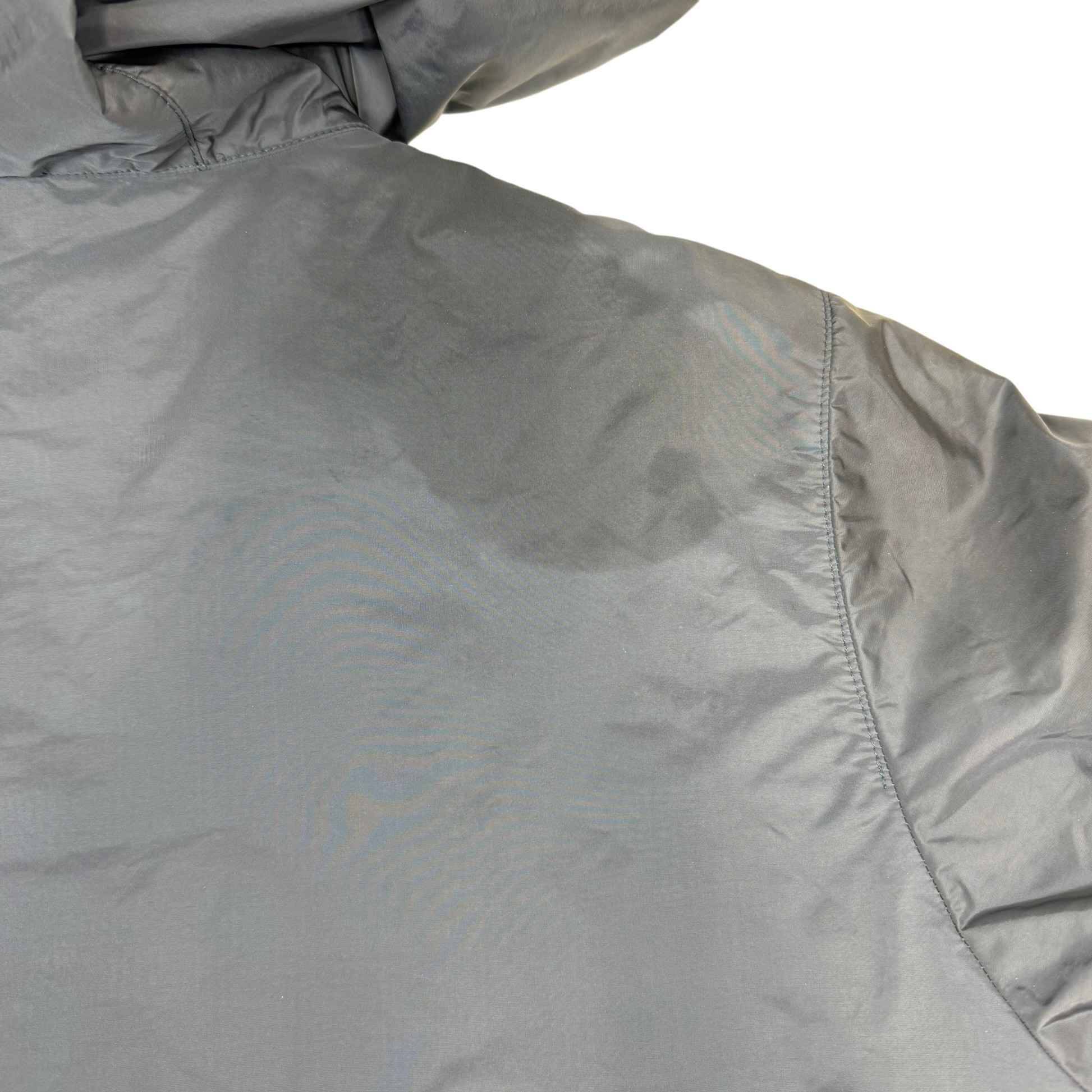 Men's Plaque Logo Jacket Navy Size M