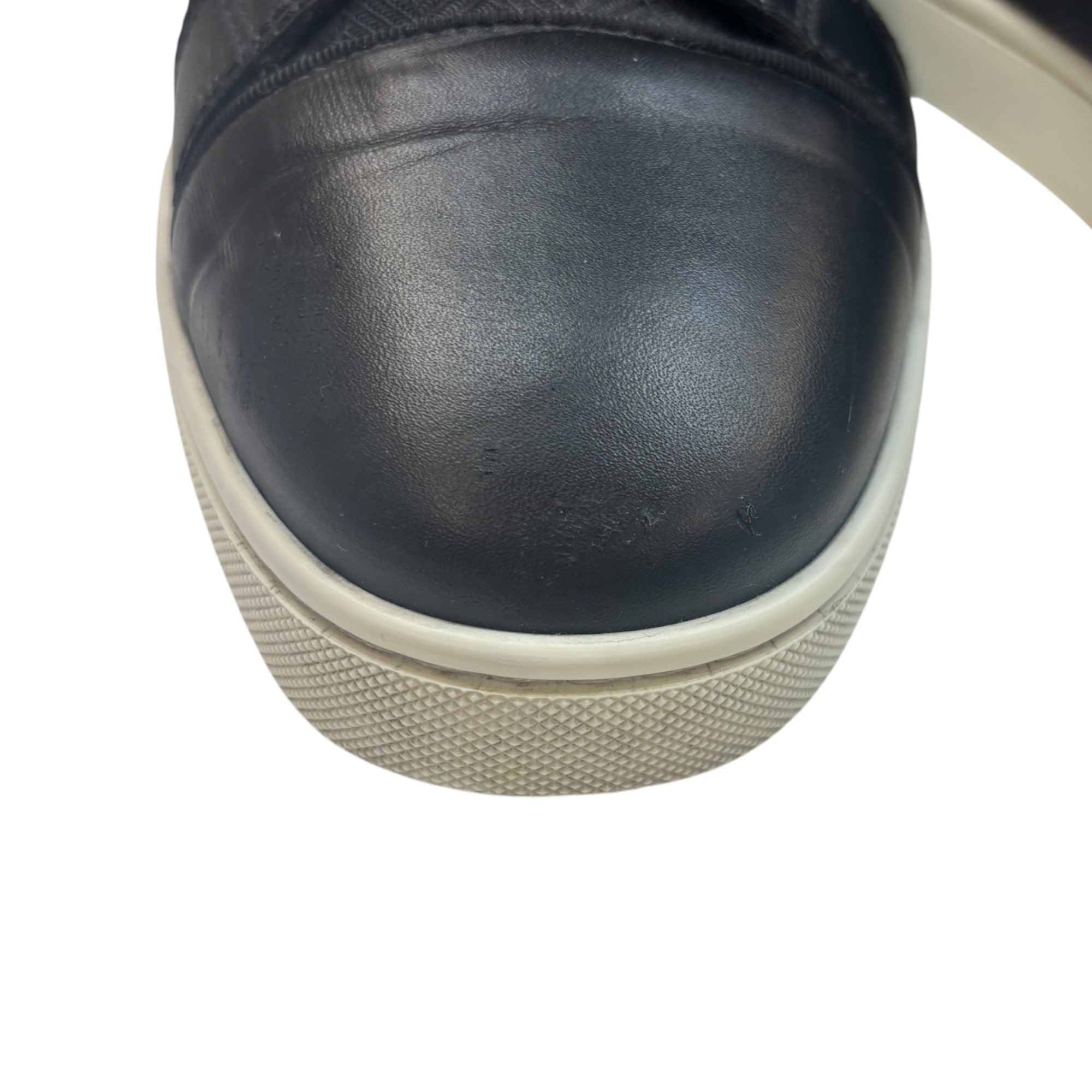 Men's Louis Junior Flat Low Trainers Black Size EU 40.5 / UK 6.5