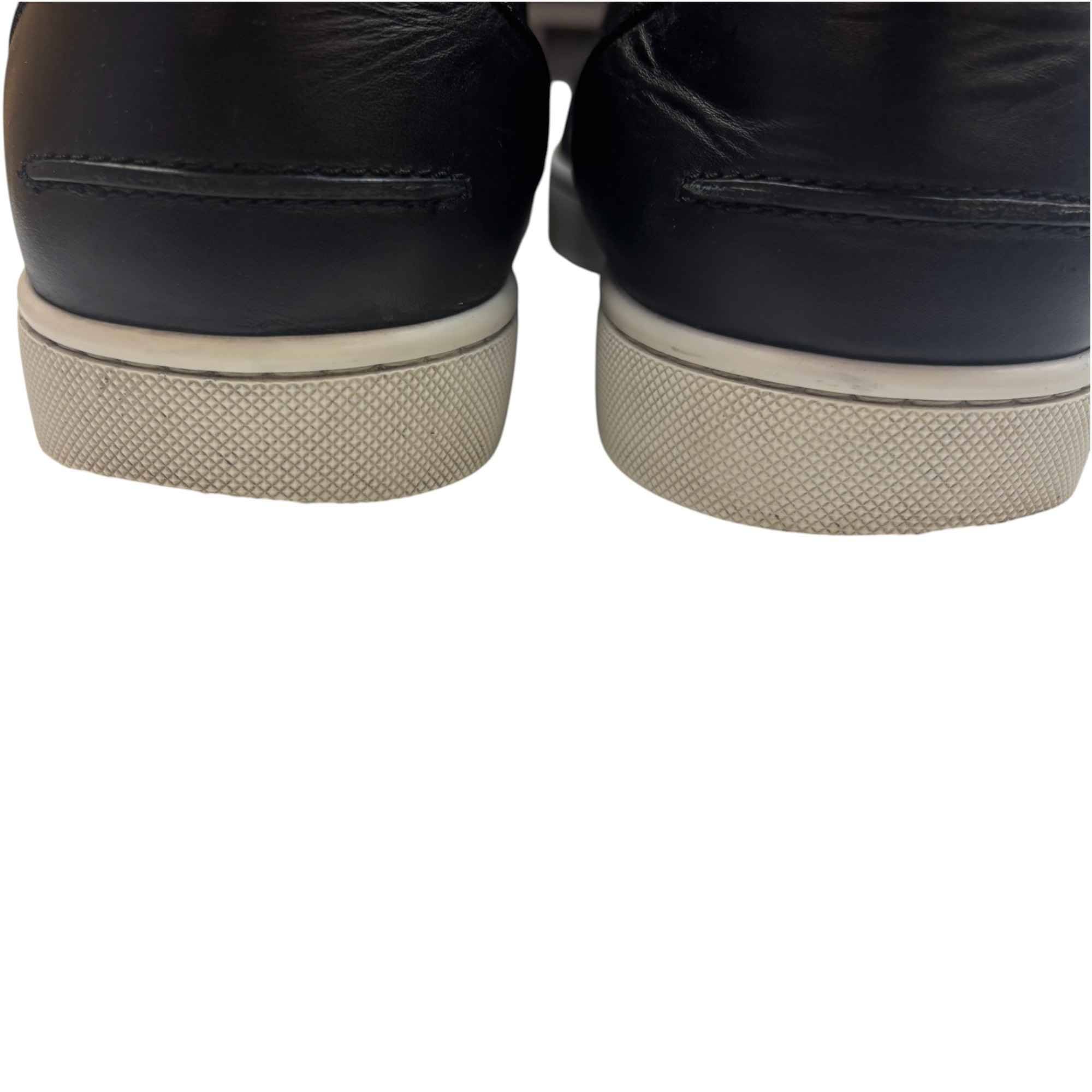 Men's Louis Junior Flat Low Trainers Black Size EU 40.5 / UK 6.5