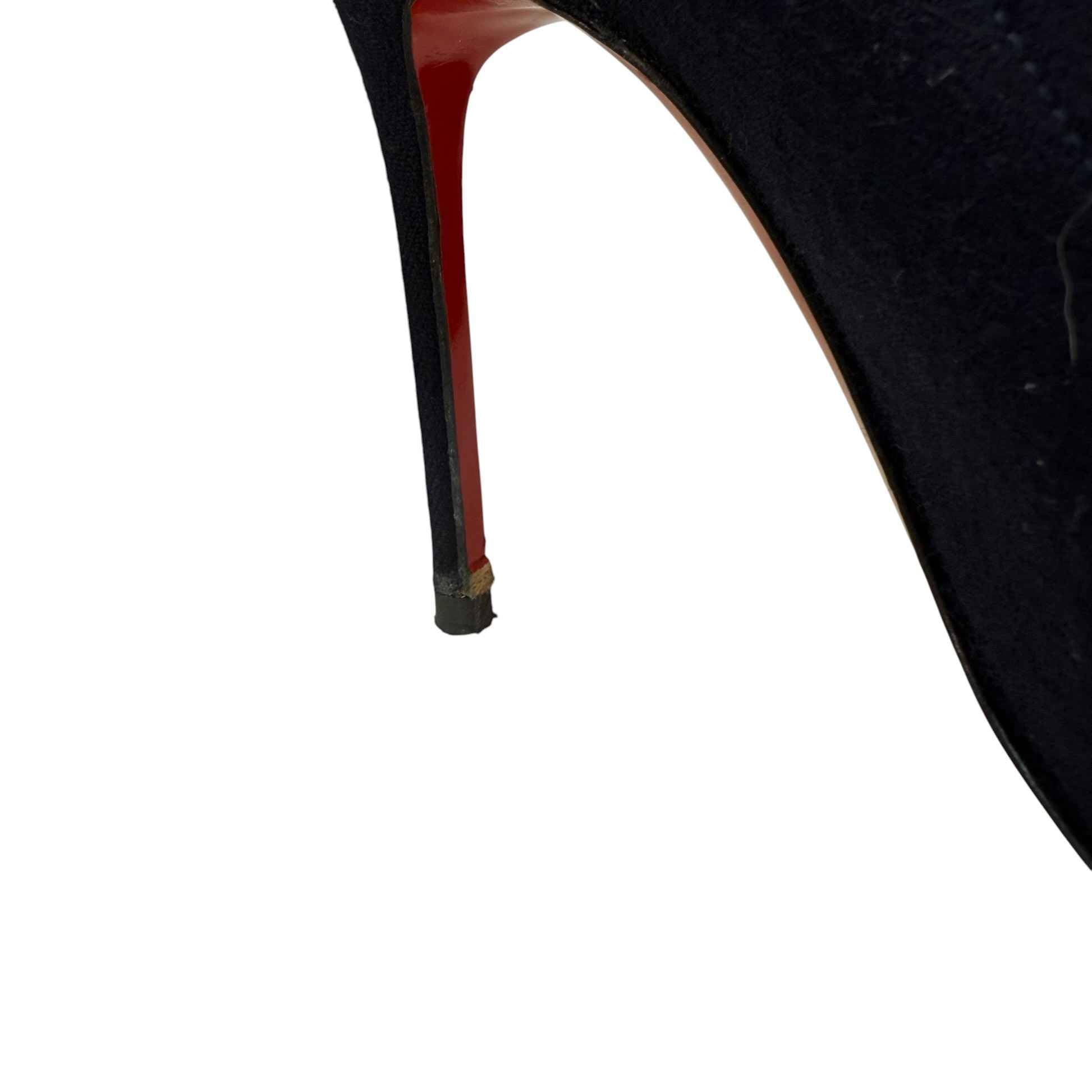 Women's Napoleon Heeled Boots Navy Size EU 38 / UK 5