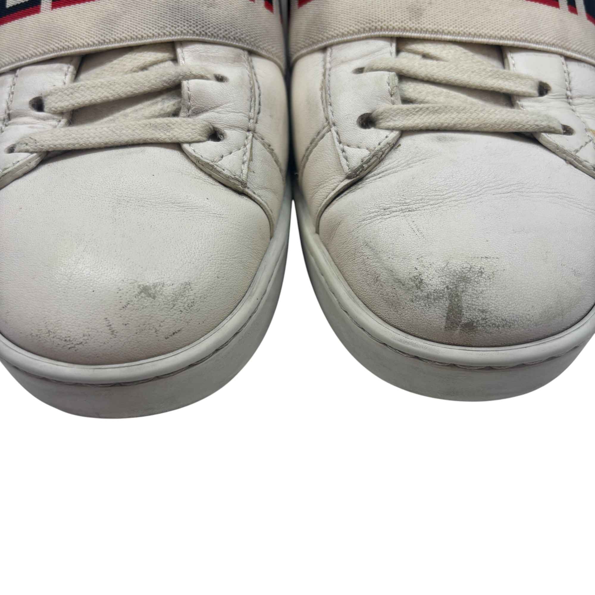 Women's Ace Strap Low Trainers White Size EU 37.5 / UK 4.5