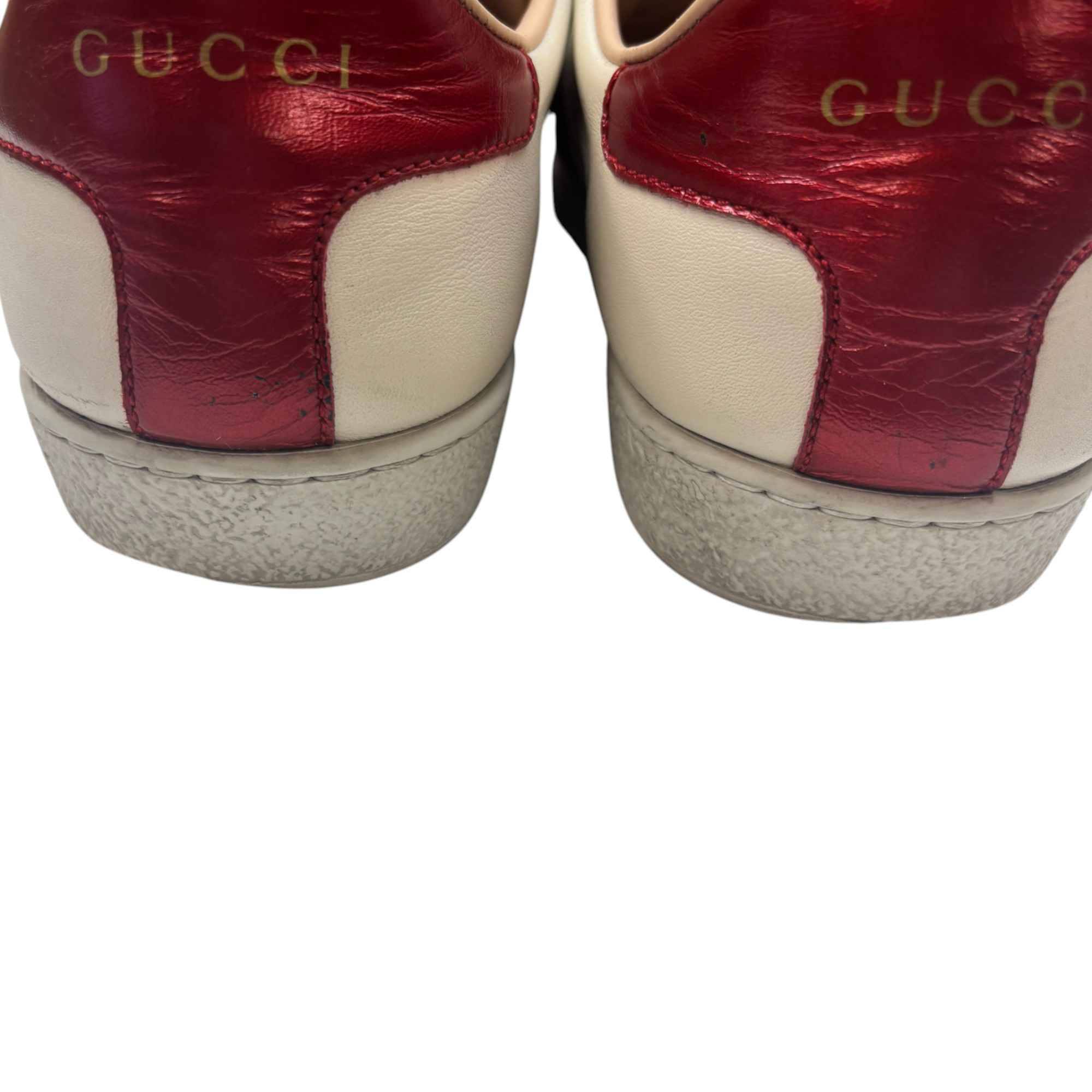 Women's Ace Strap Low Trainers White Size EU 37.5 / UK 4.5