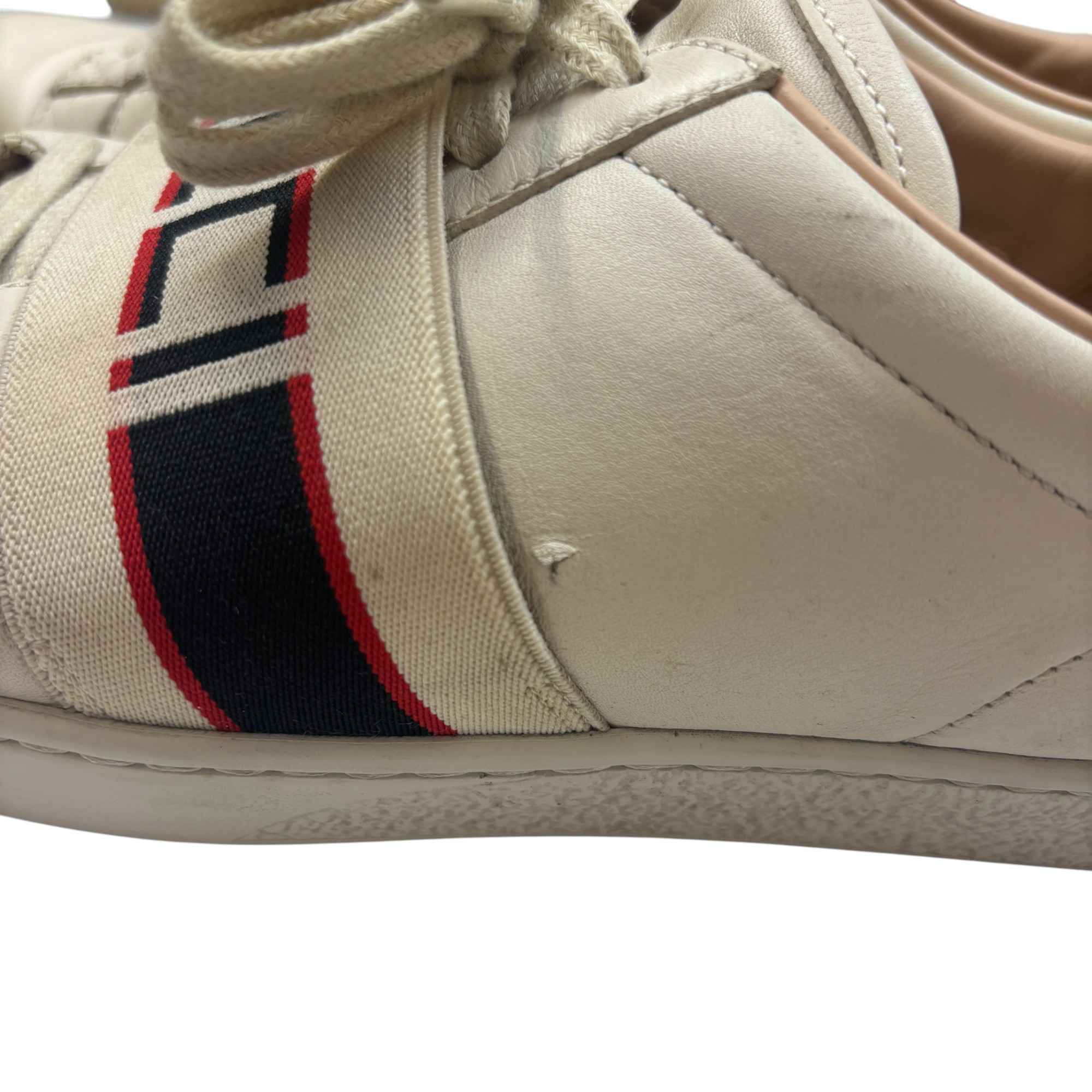 Women's Ace Strap Low Trainers White Size EU 37.5 / UK 4.5