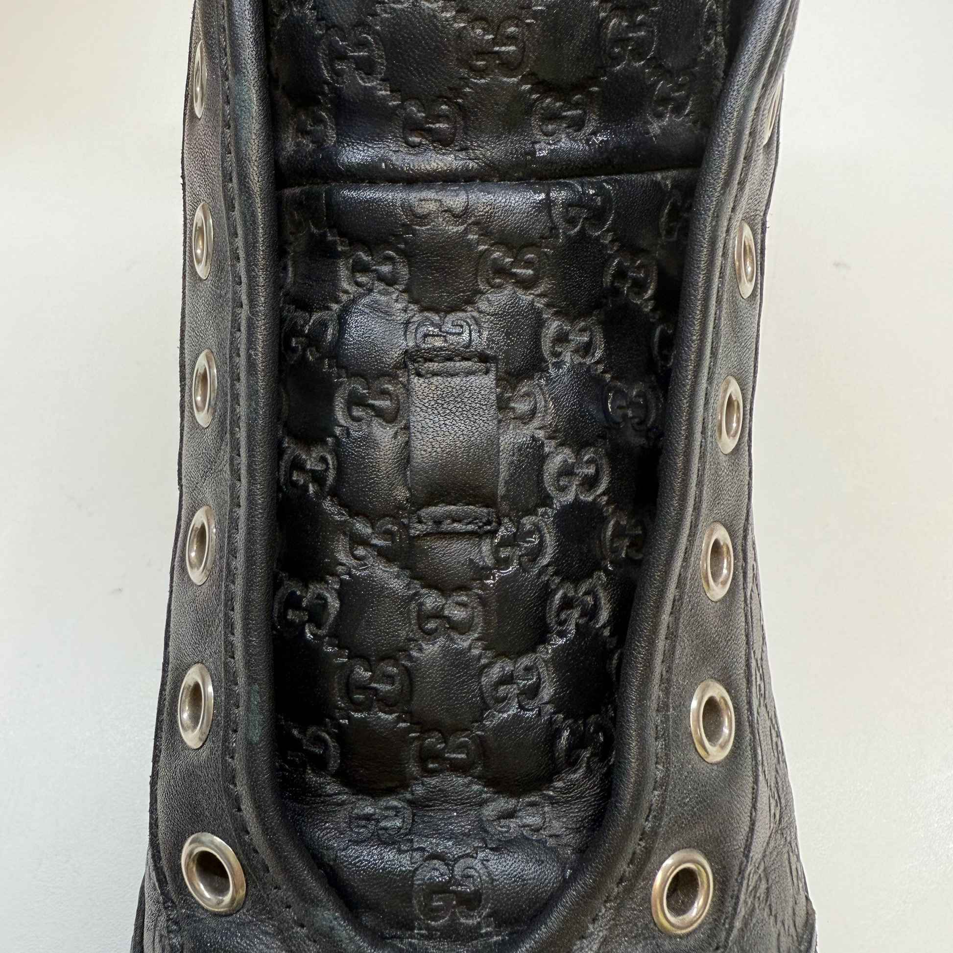 Women's Gg Supreme High Trainers Black Size EU 37.5 / UK 4.5