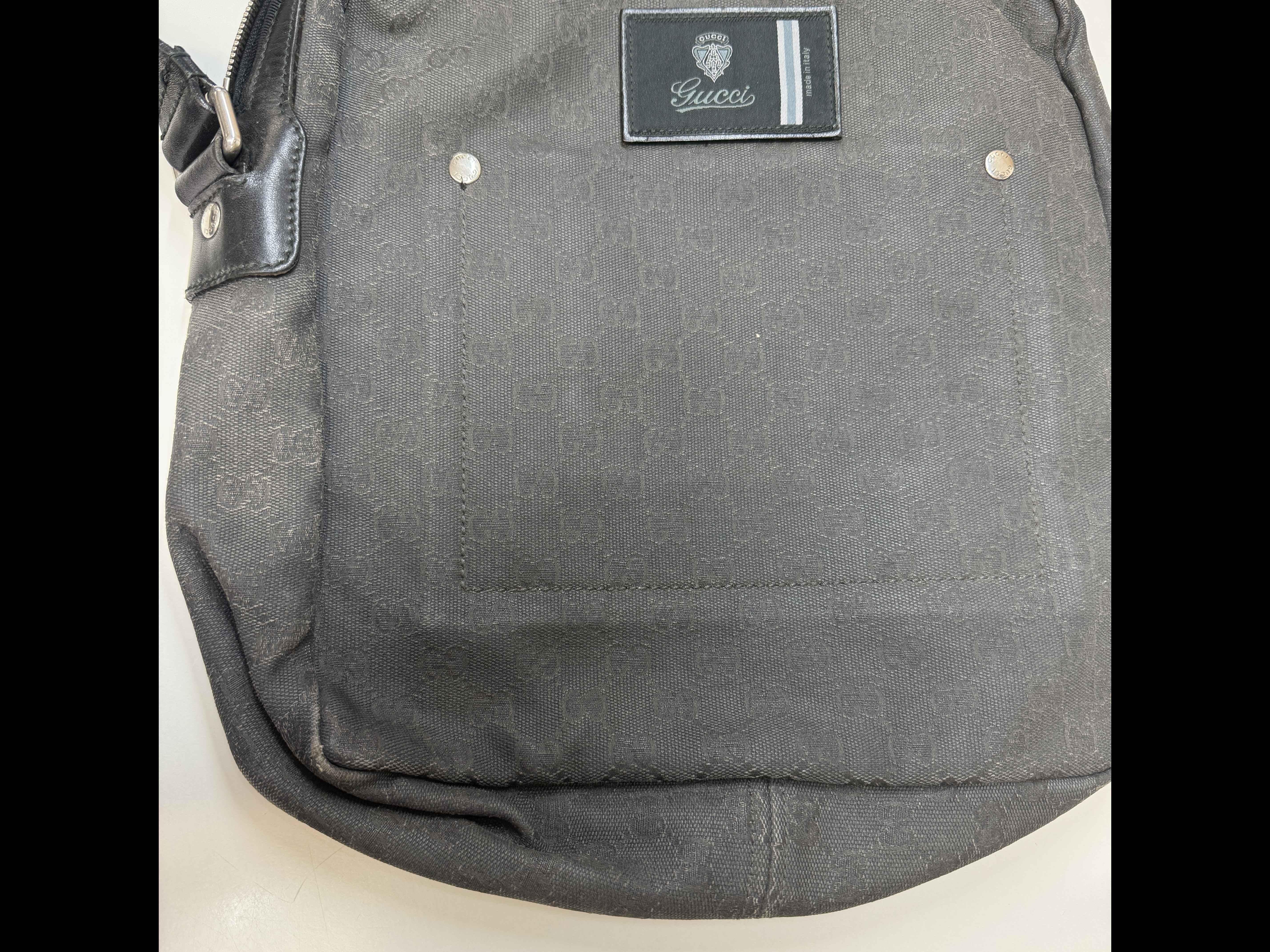 Men's Guccissima Messenger Bag Khaki