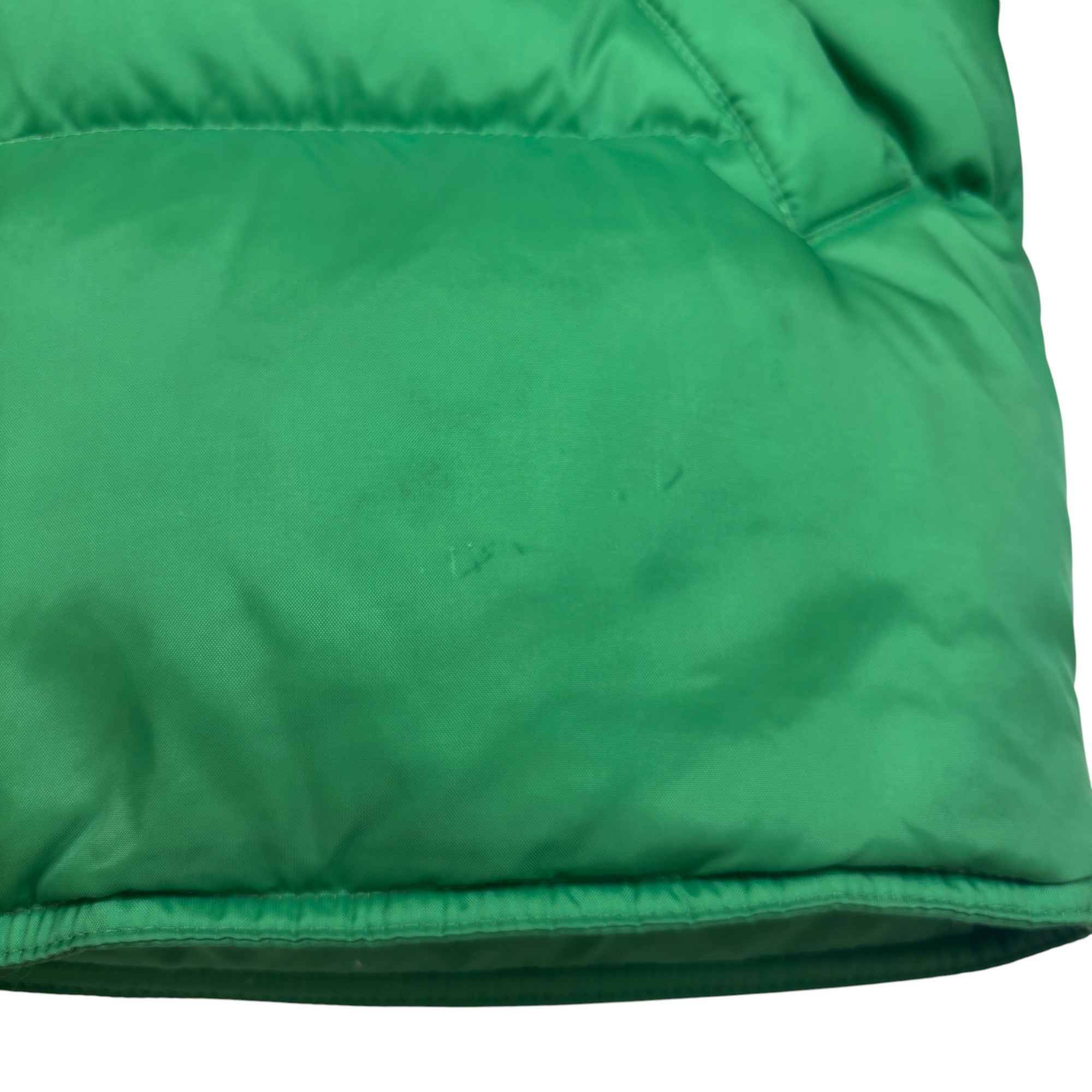 Men's Plaque Logo Down Jacket Green Size IT 46 / S