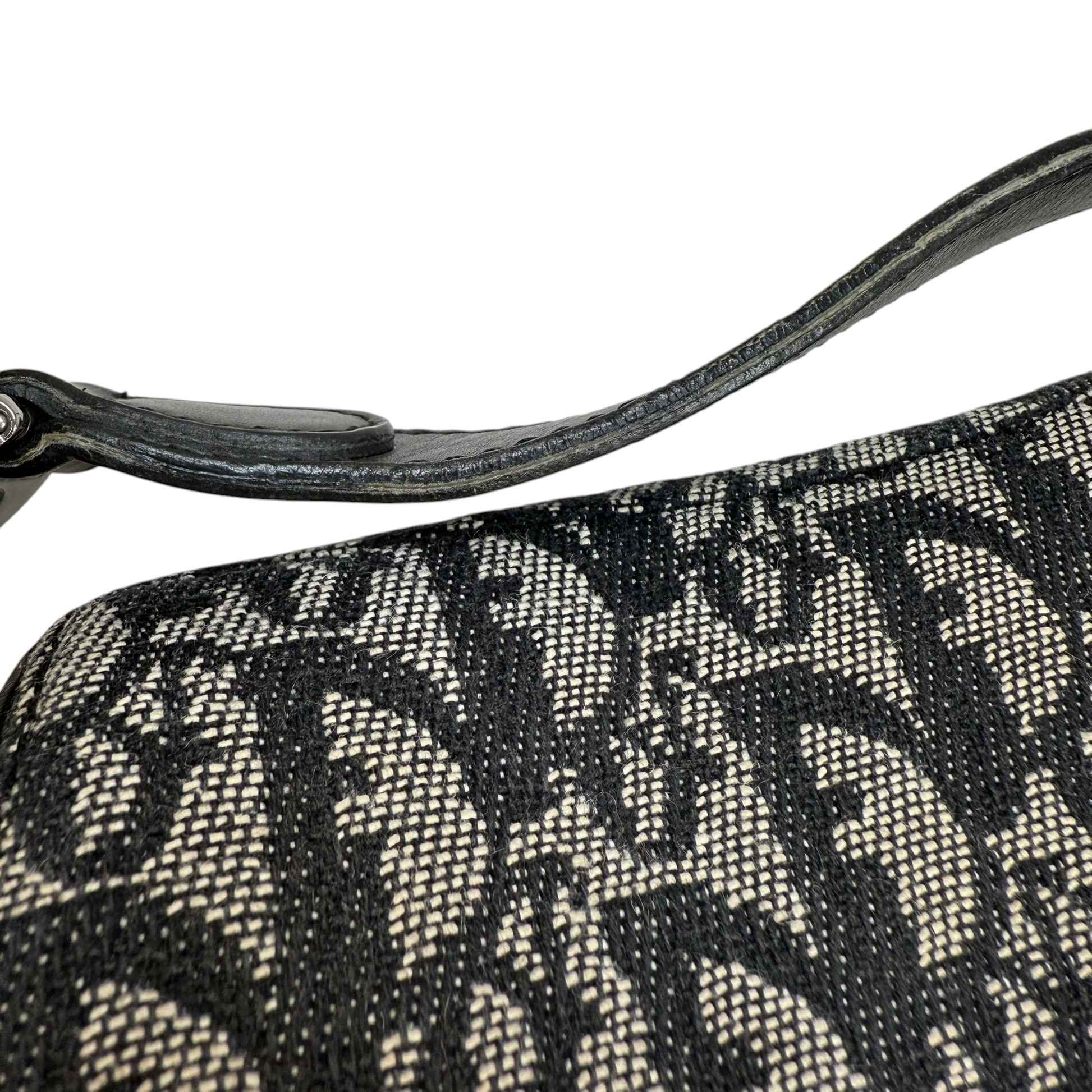 Women's Vintage Oblique Saddle Bag Navy