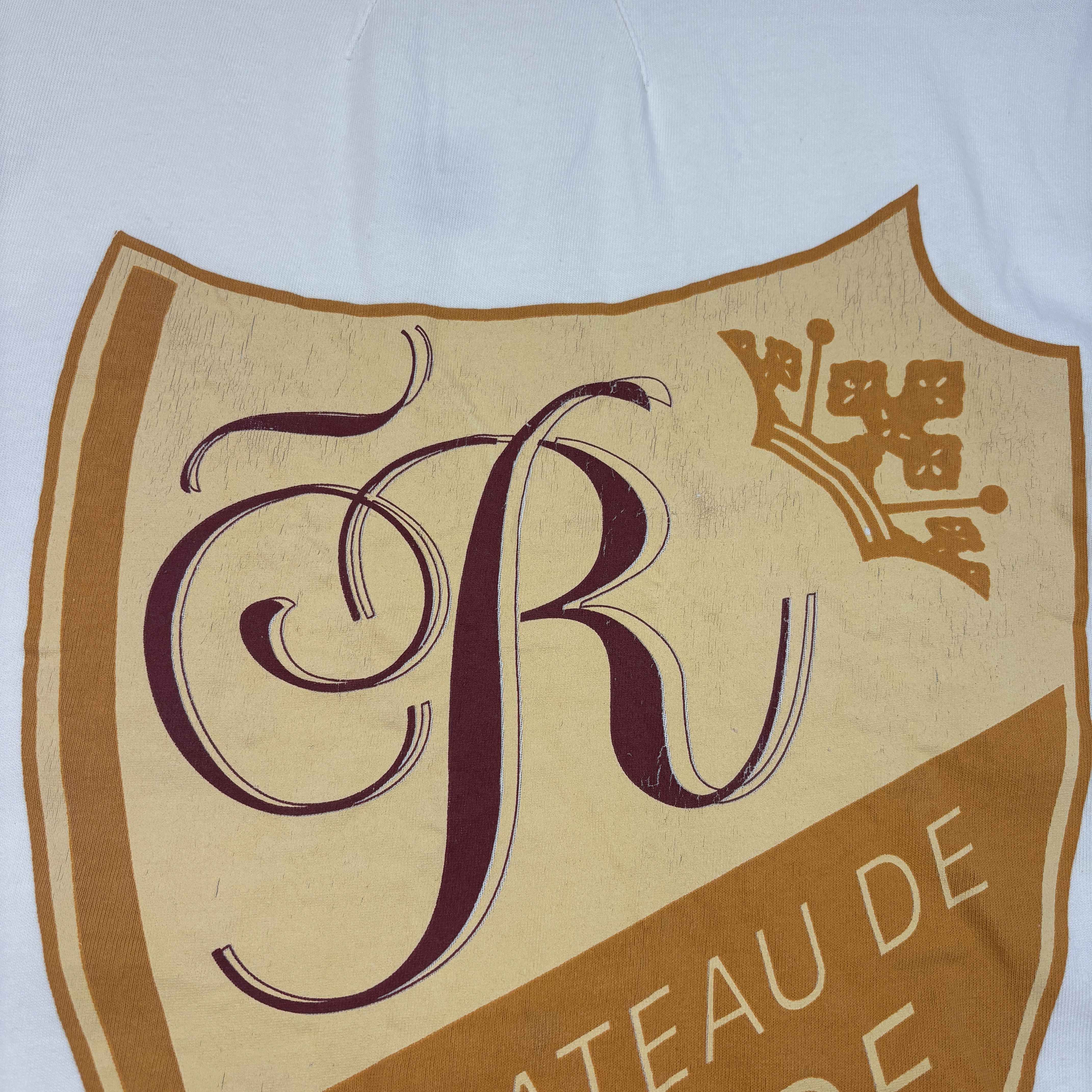 Men's Chateau Logo T-Shirt White Size L