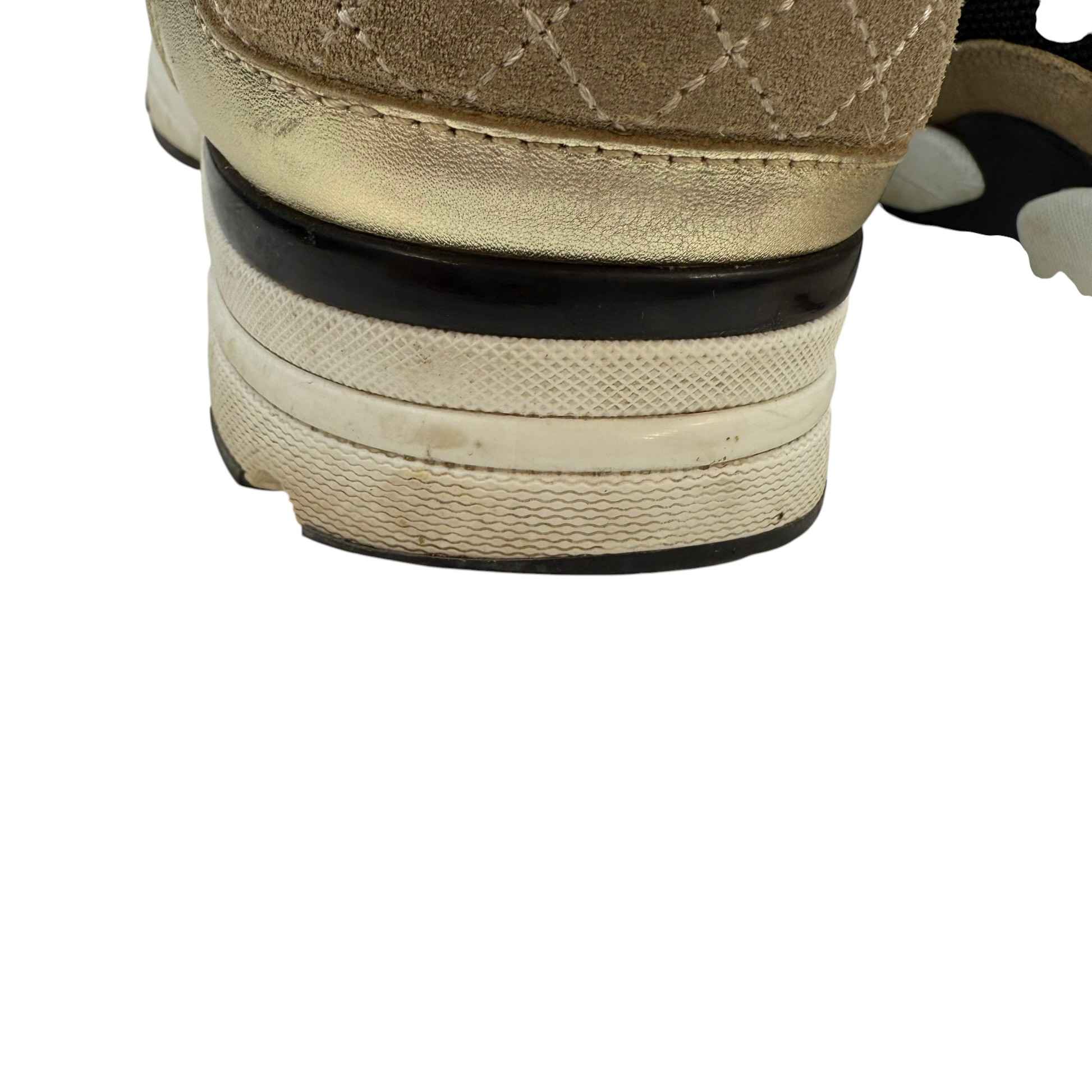 Women's Cc Runners Low Trainers Gold Size EU 37.5 / UK 4.5