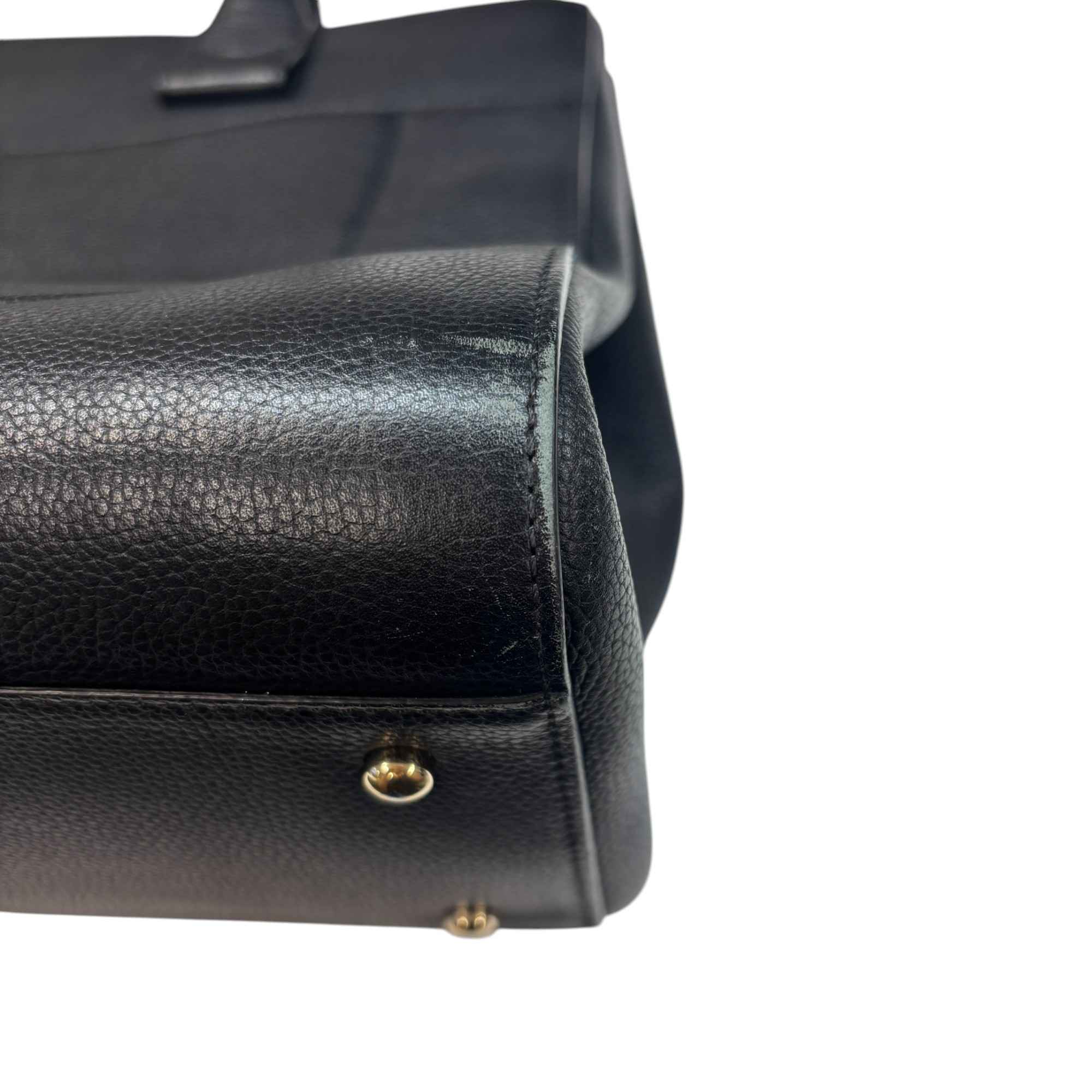 Women's Executive Tote Handbag Black