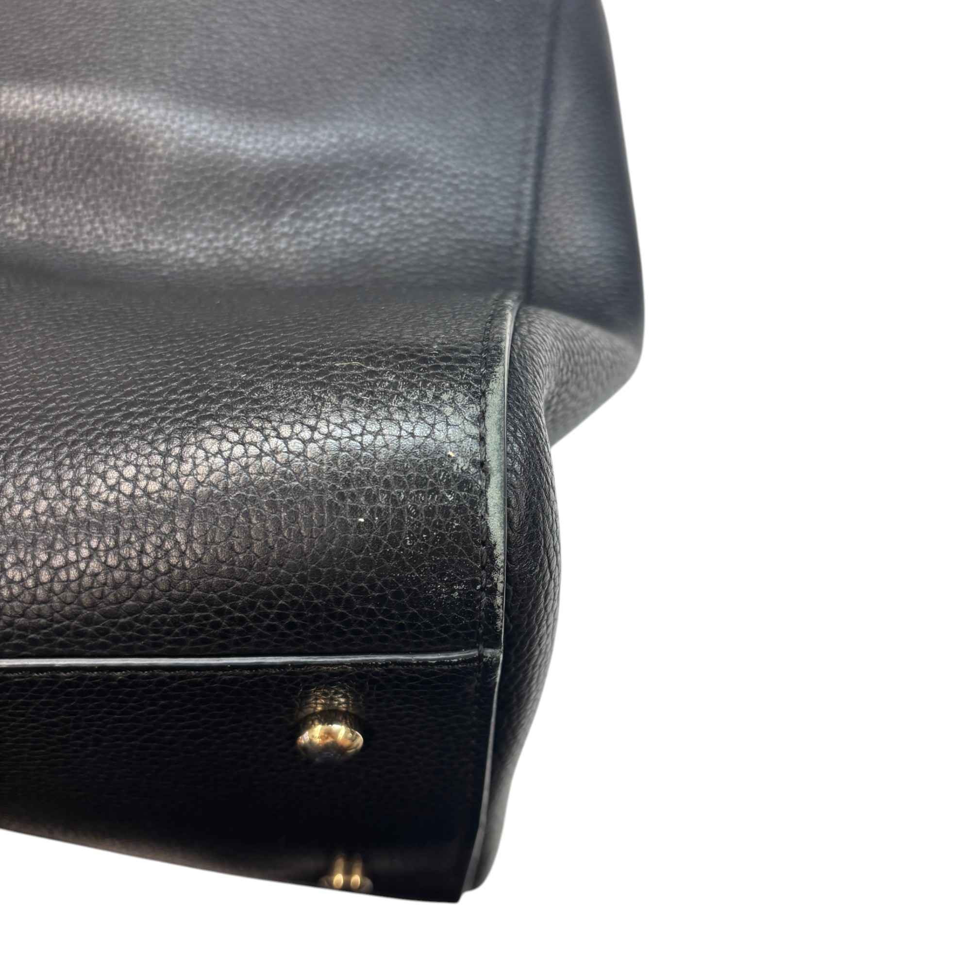 Women's Executive Tote Handbag Black