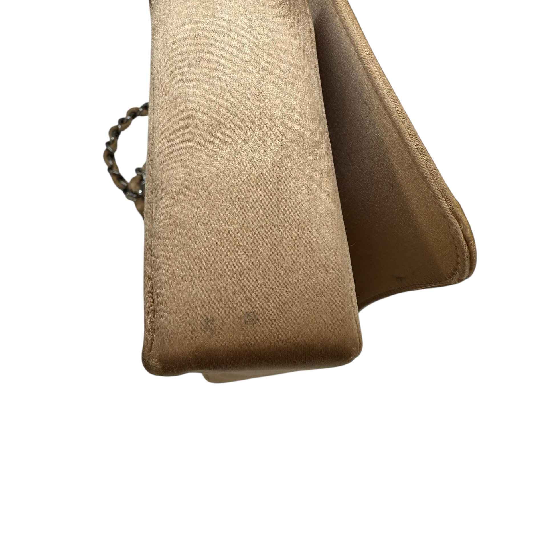 Women's Cc Embellished Handbag Beige