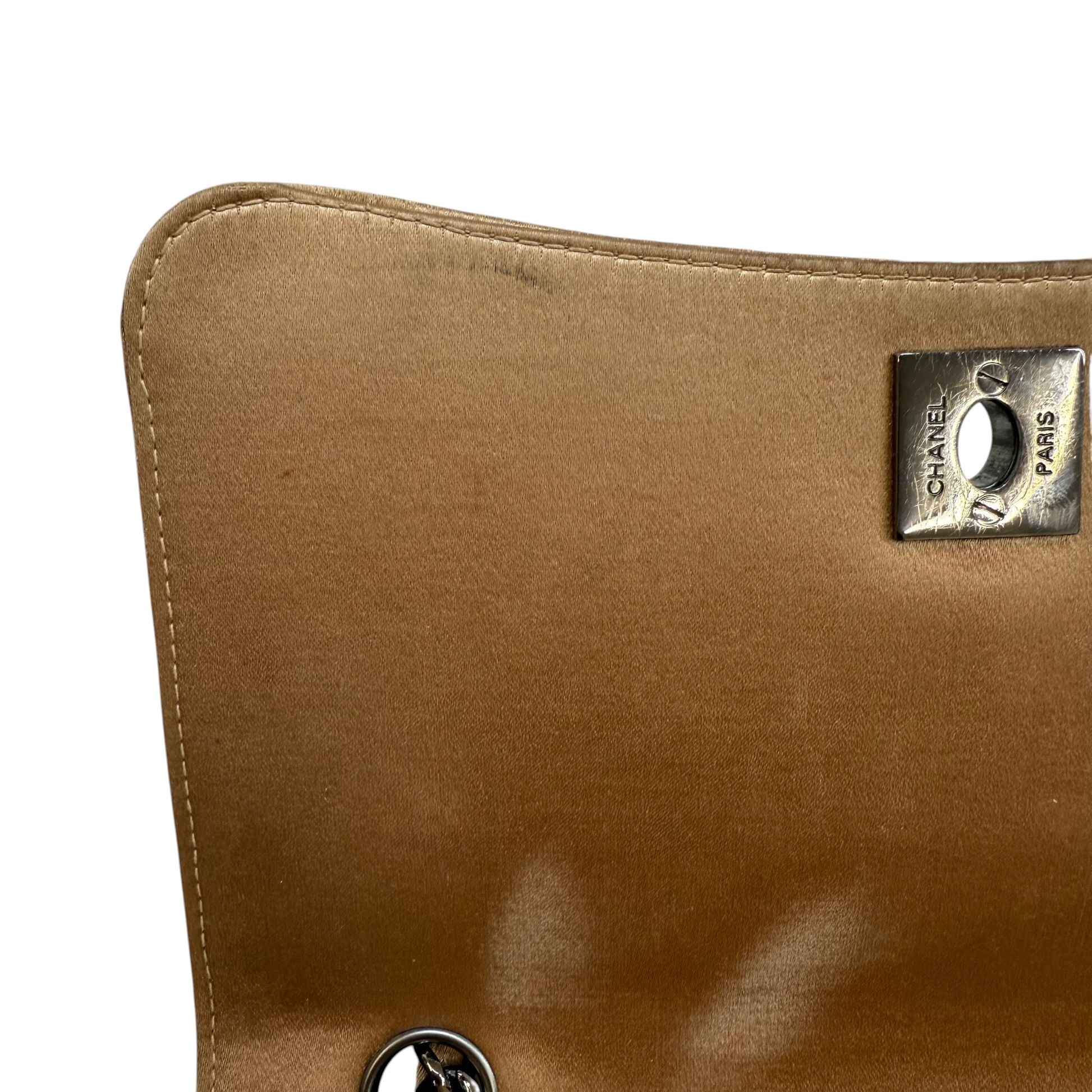 Women's Cc Embellished Handbag Beige