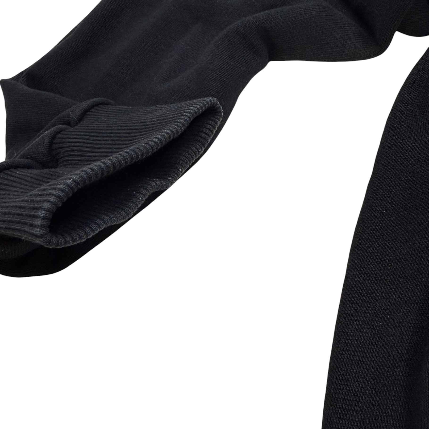 Men's Embroidered Logo Track Jacket Black Size IT 50 / UK L