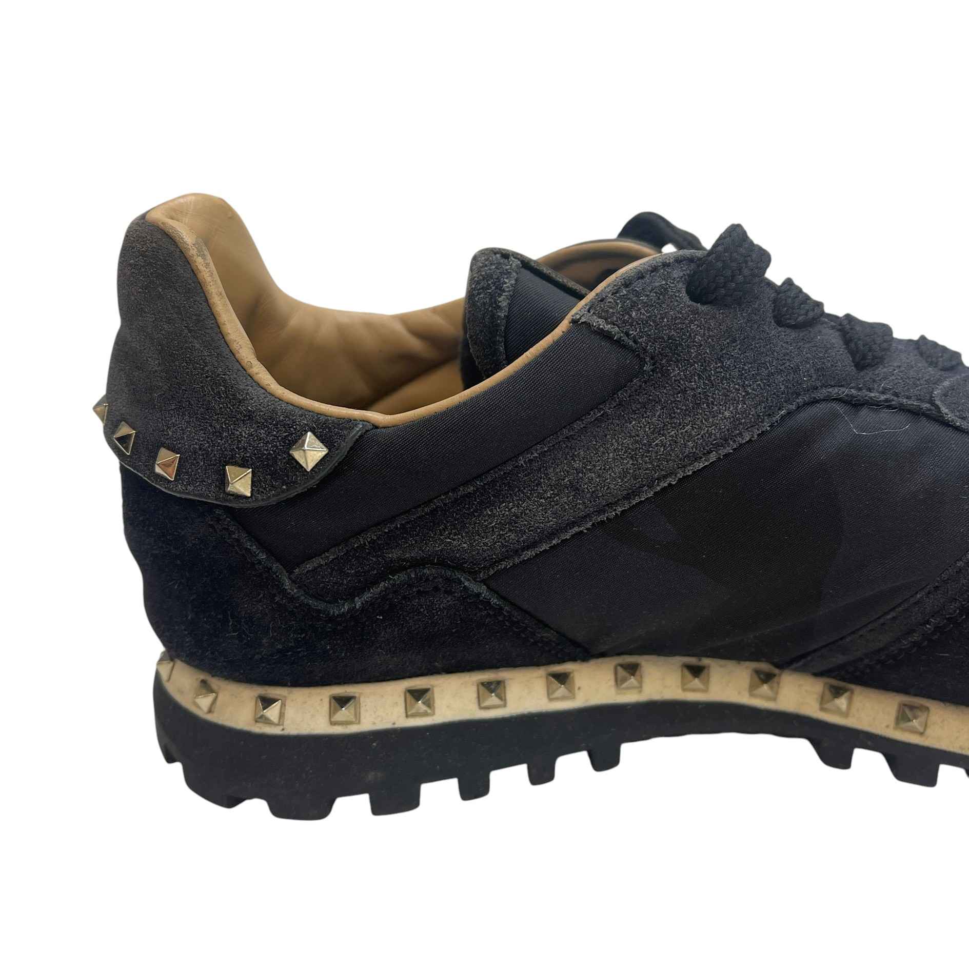 Men's Rock Runners Low Trainers Black Size EU 41 / UK 7