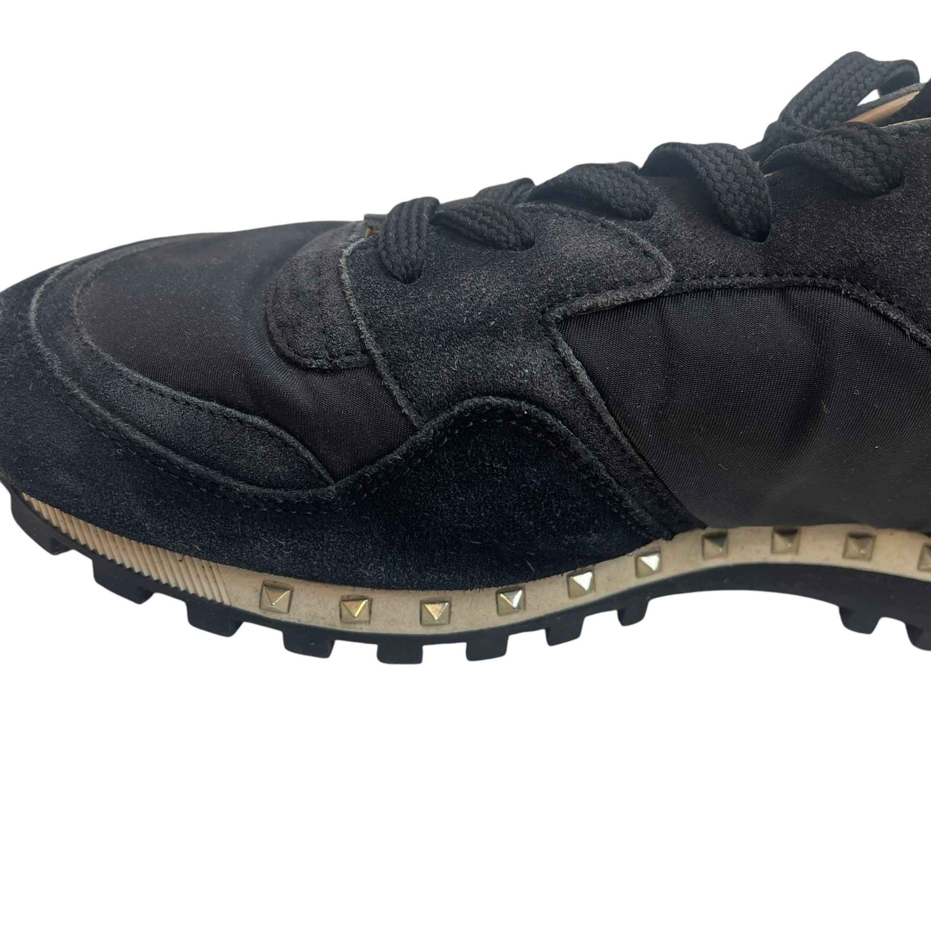 Men's Rock Runners Low Trainers Black Size EU 41 / UK 7