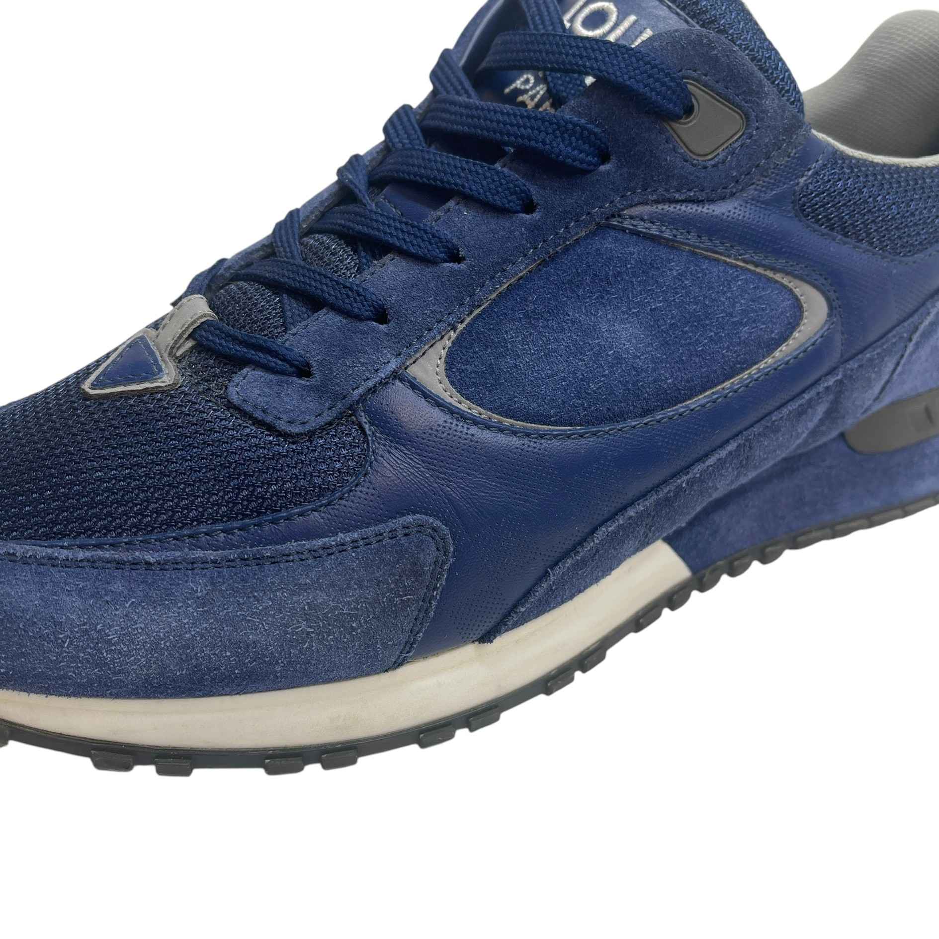Men's Run Away Low Trainers Navy Size EU 40 / UK 6