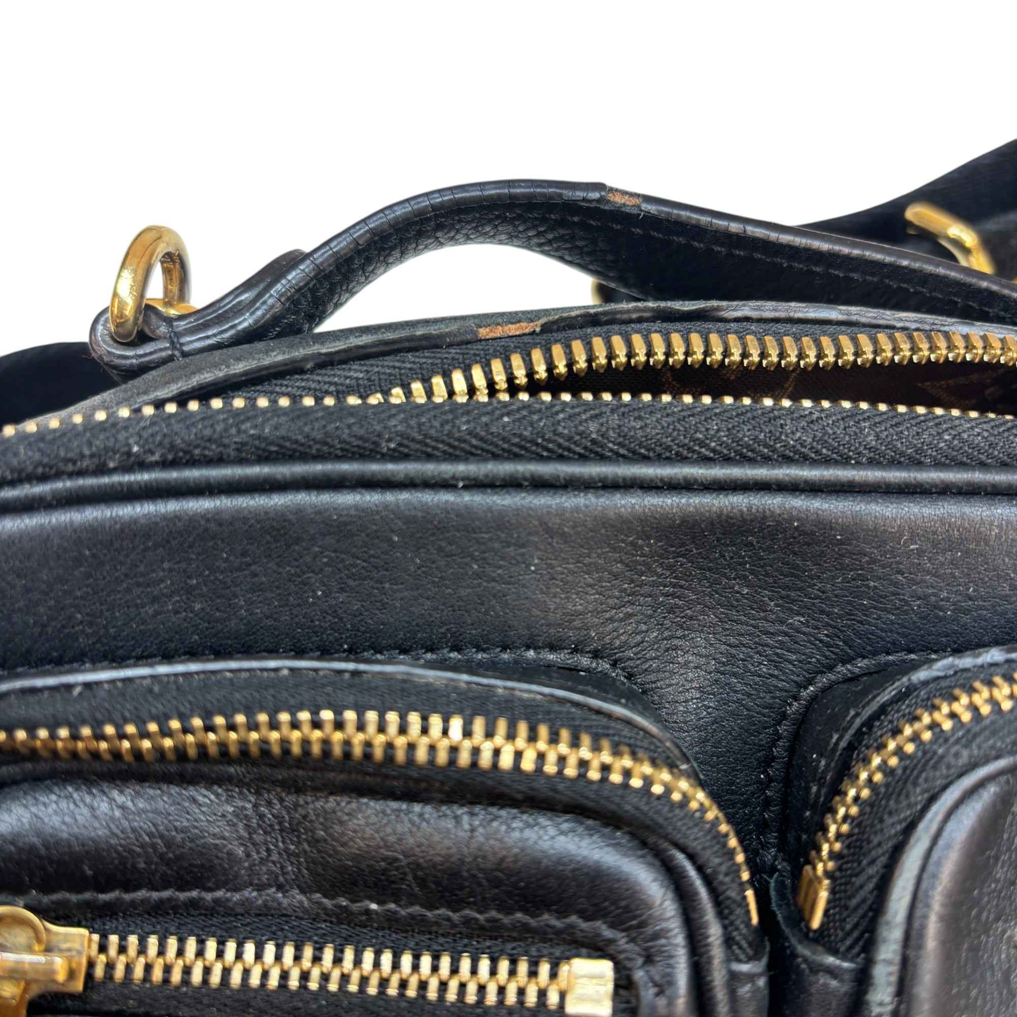 Women's Monogram Utility Handbag Black