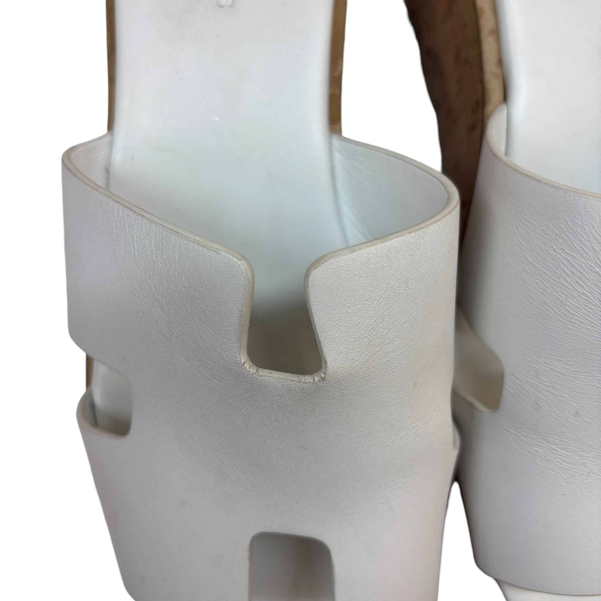 Women's Eze 30 Platform Sandals White Size EU 39 / UK 6