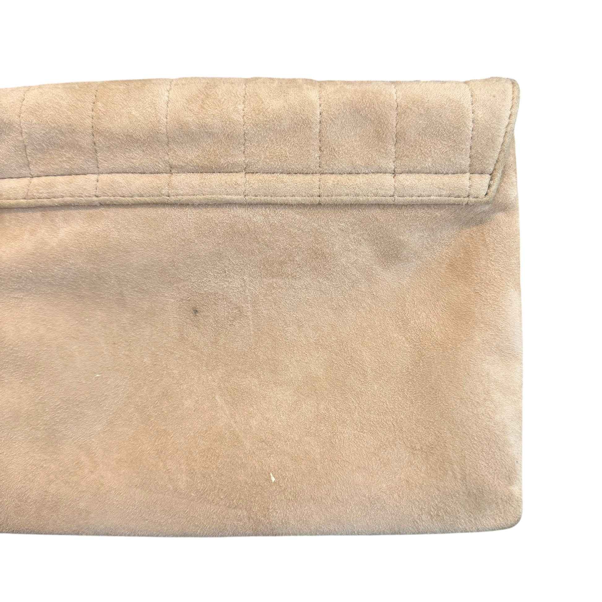 Women's Vintage Suede 2.55 Reissue Flap Handbag Beige