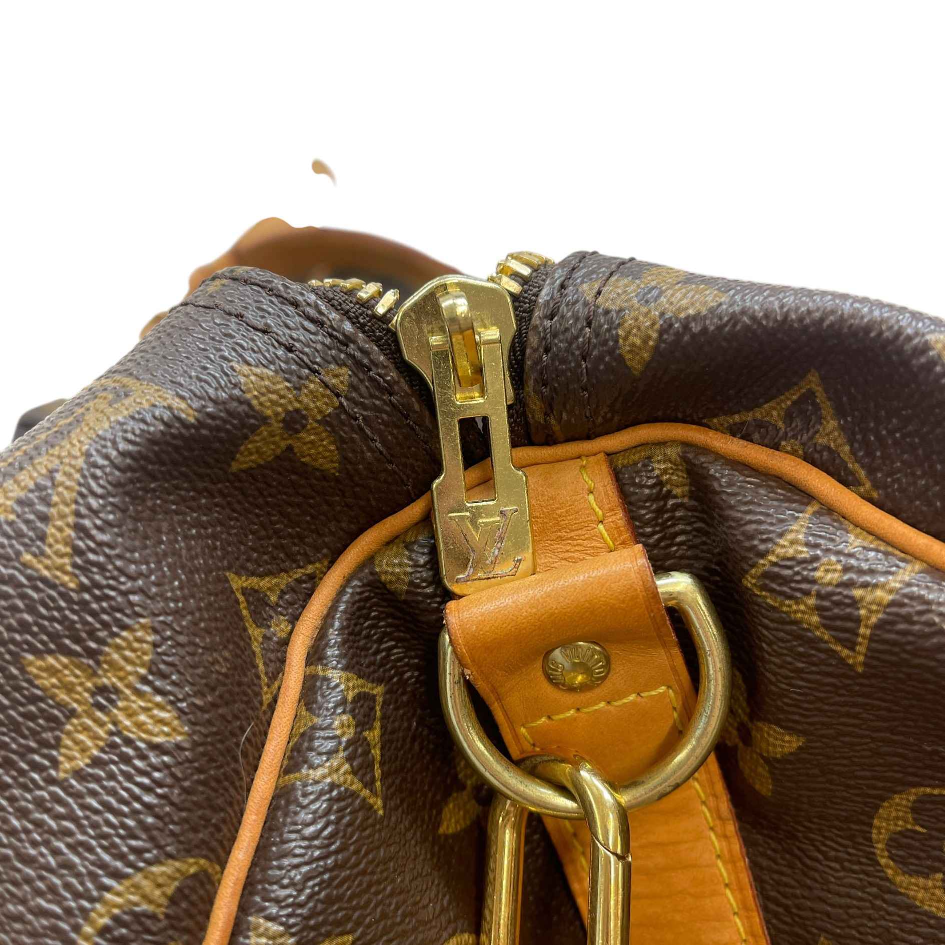 Monogram Keepall Bandoulière 55 Bag Brown