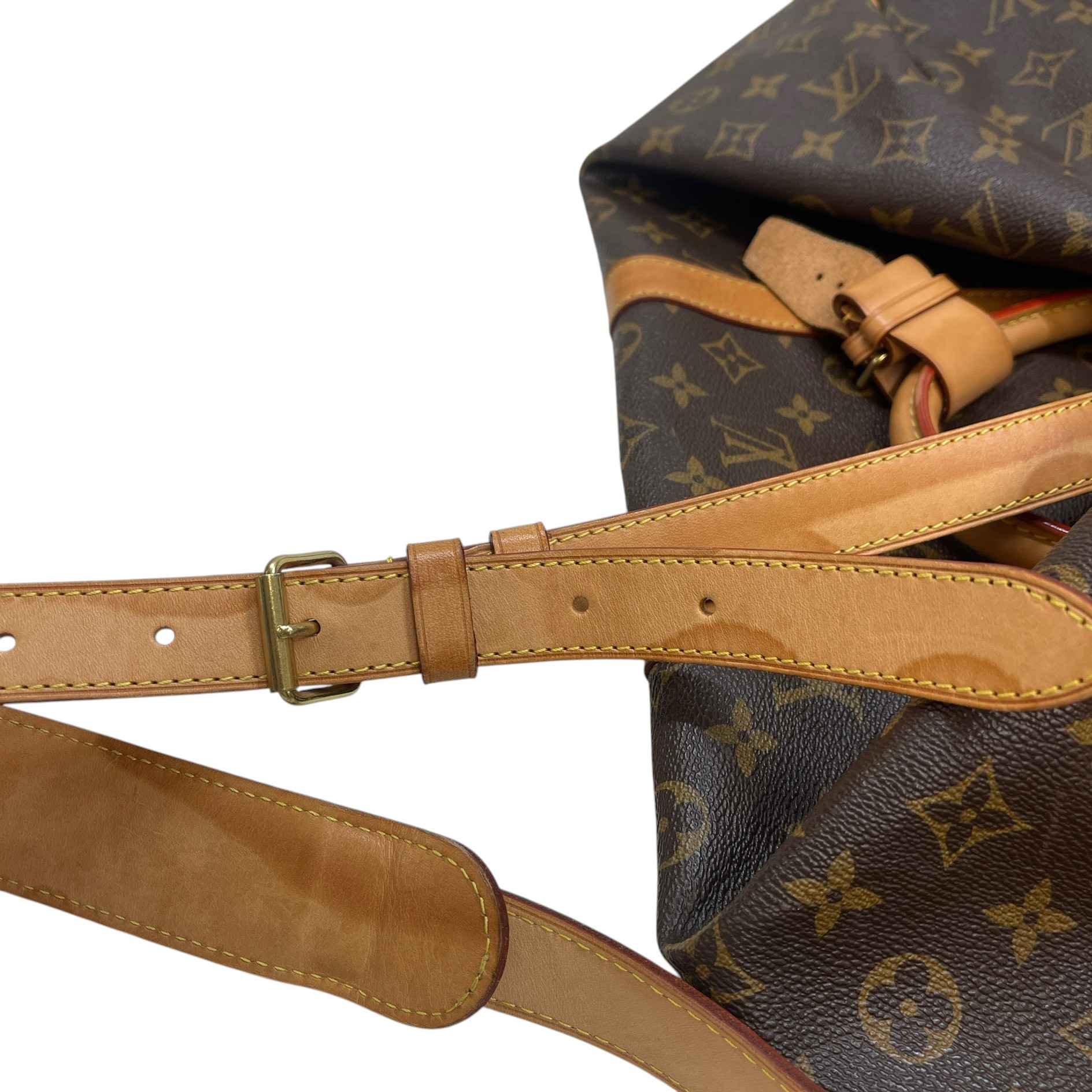 Monogram Keepall Bandoulière 55 Bag Brown